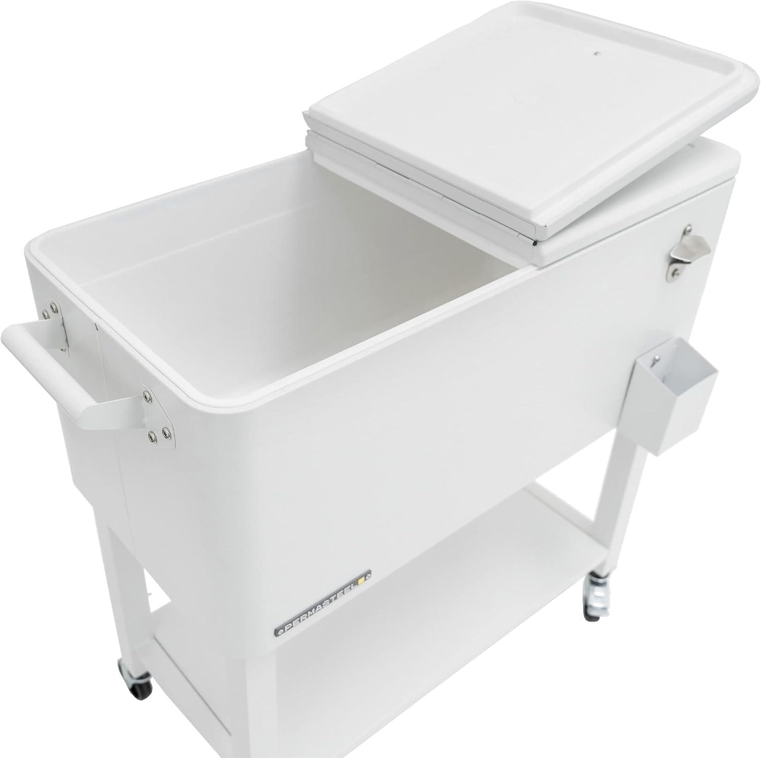 Permasteel 80-Qt Outdoor Patio Cooler with Removable Basin