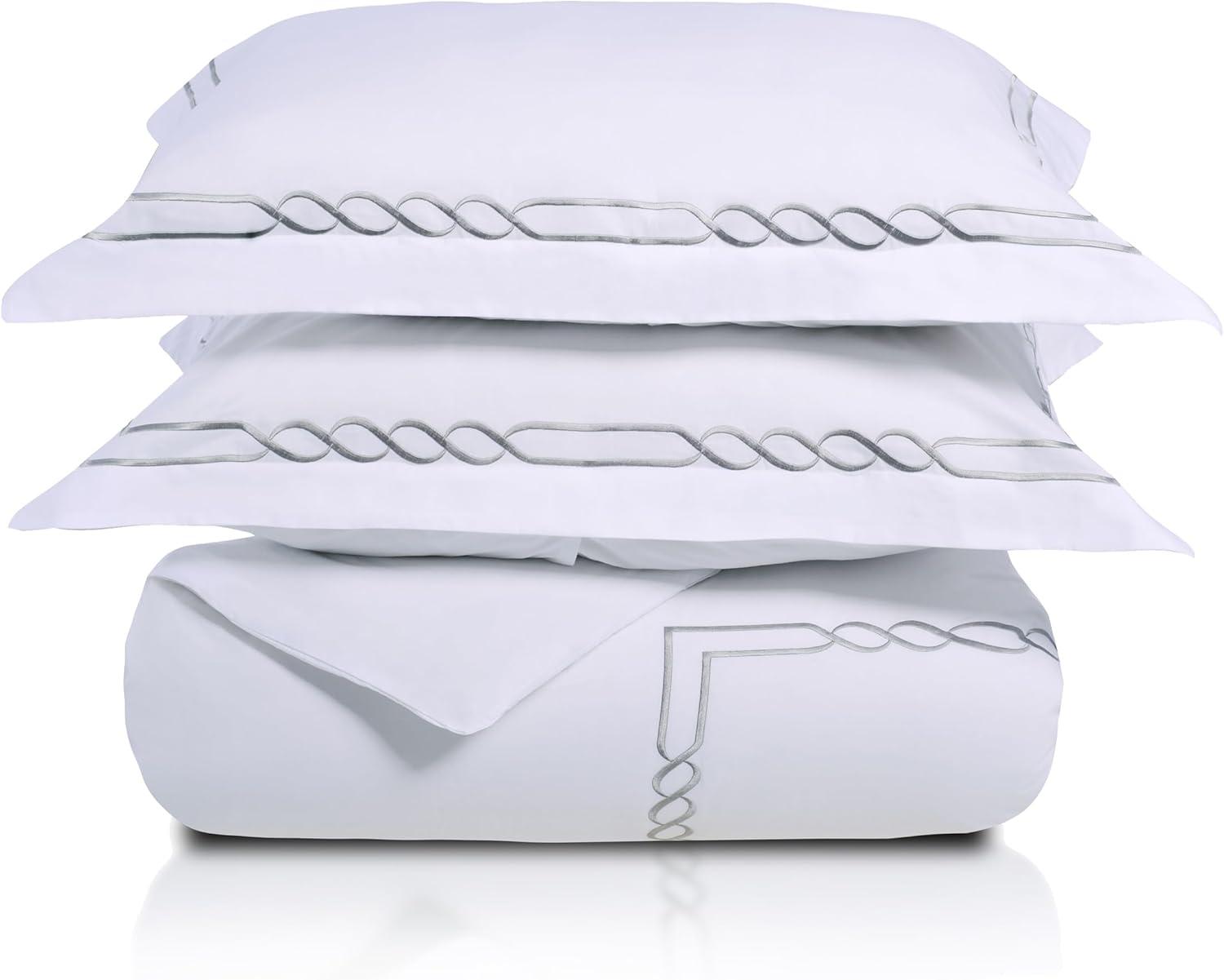 Lorenz Modern & Contemporary Sateen Duvet Cover Set