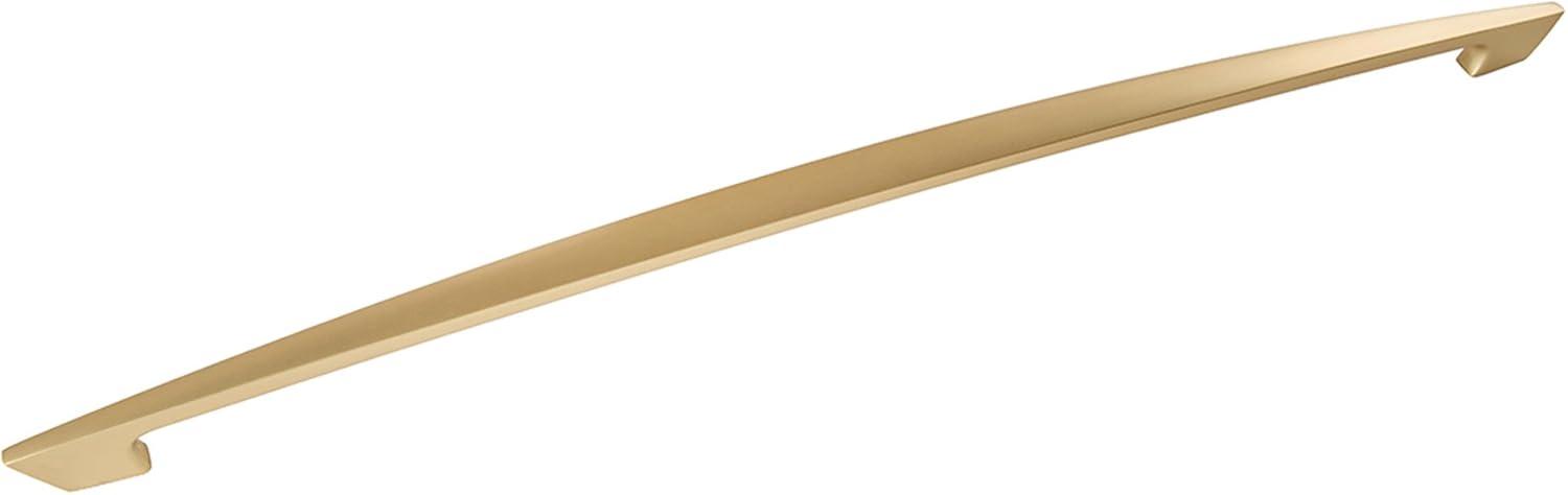 Hickory Hardware Hh074856 Velocity 18" Center To Center Handle Cabinet Pull - Brass