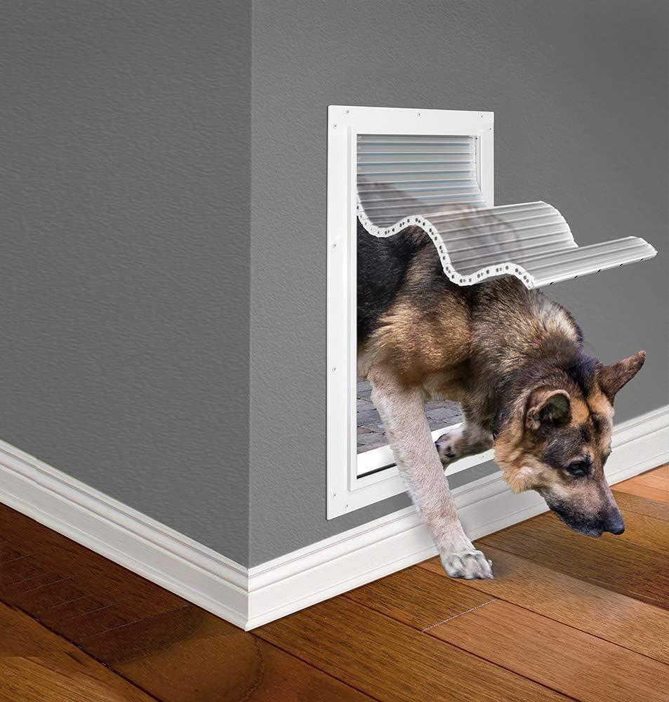 High Tech Pet Metal Wall Mounted Electronic Pet Door