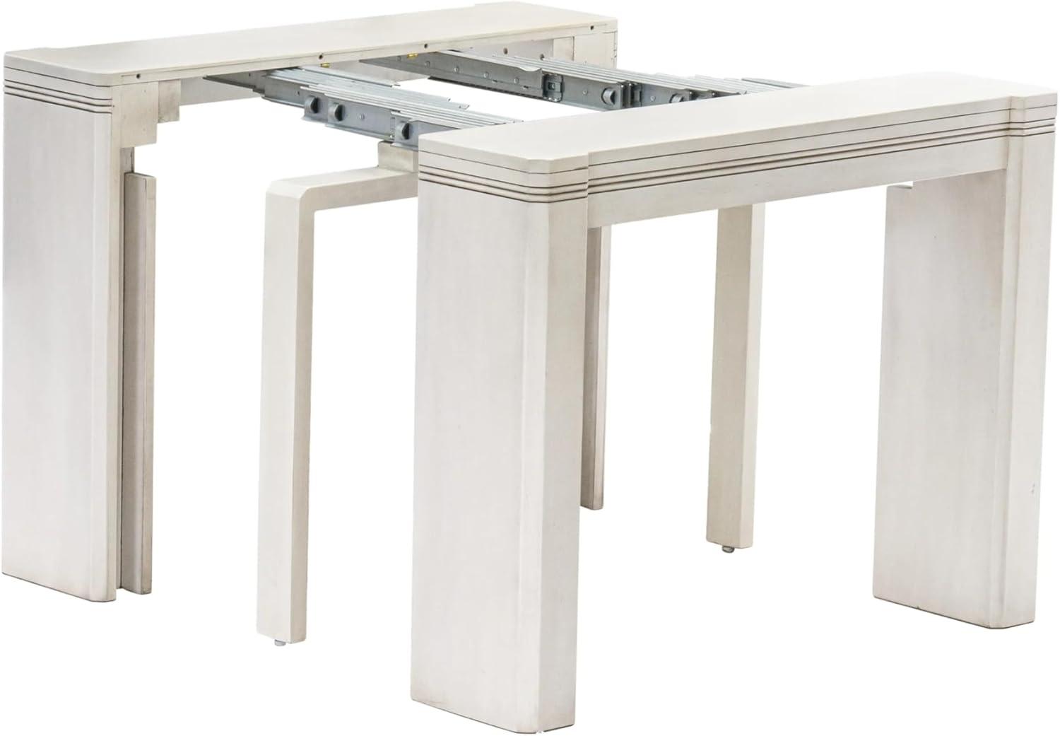 Luxe by East West Furniture Extendable Dining Table - a Rectangle Dining Table Top