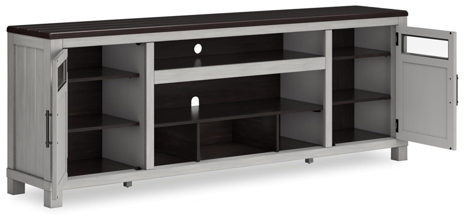 Signature Design by Ashley Darborn Gray & Brown 88" TV Stand for TVs up to 101"
