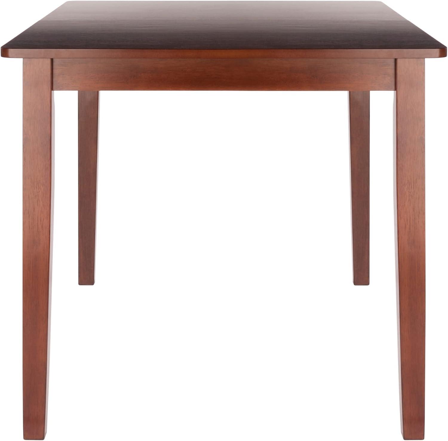 Winsome Transitional Walnut Extendable Dining Table