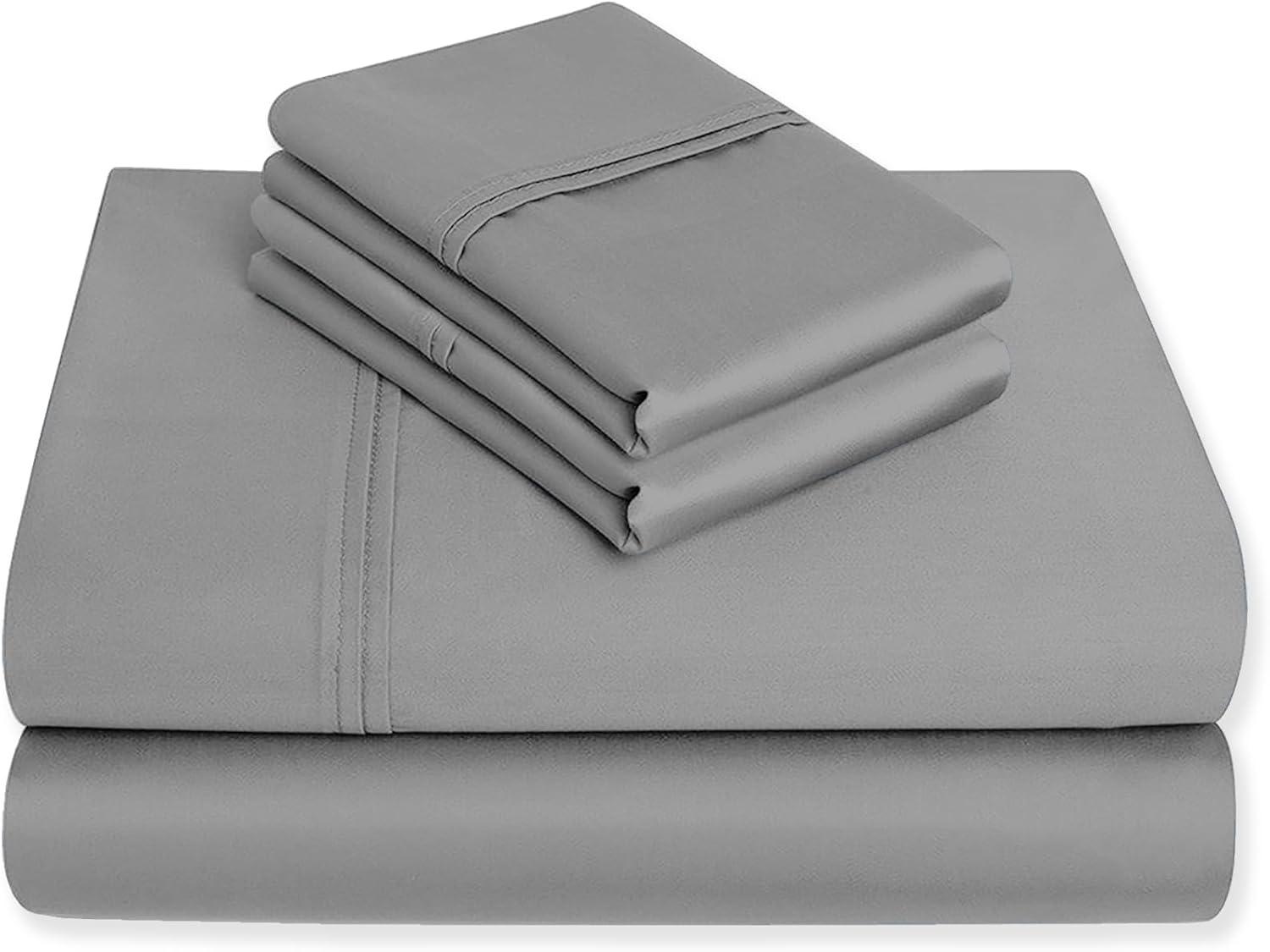 300 Thread Count Organic Cotton Brushed Percale Sheet Set - Purity Home