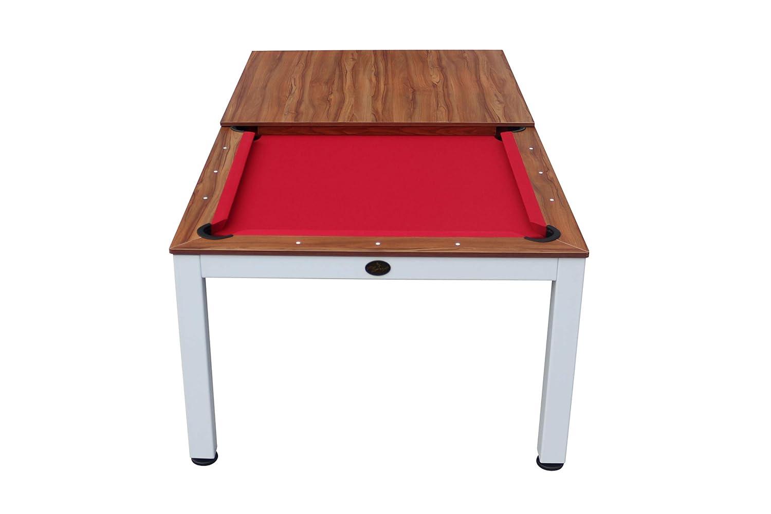 Playcraft Playcraft Glacier 7' Pool Table with Dining Top and Steel Legs