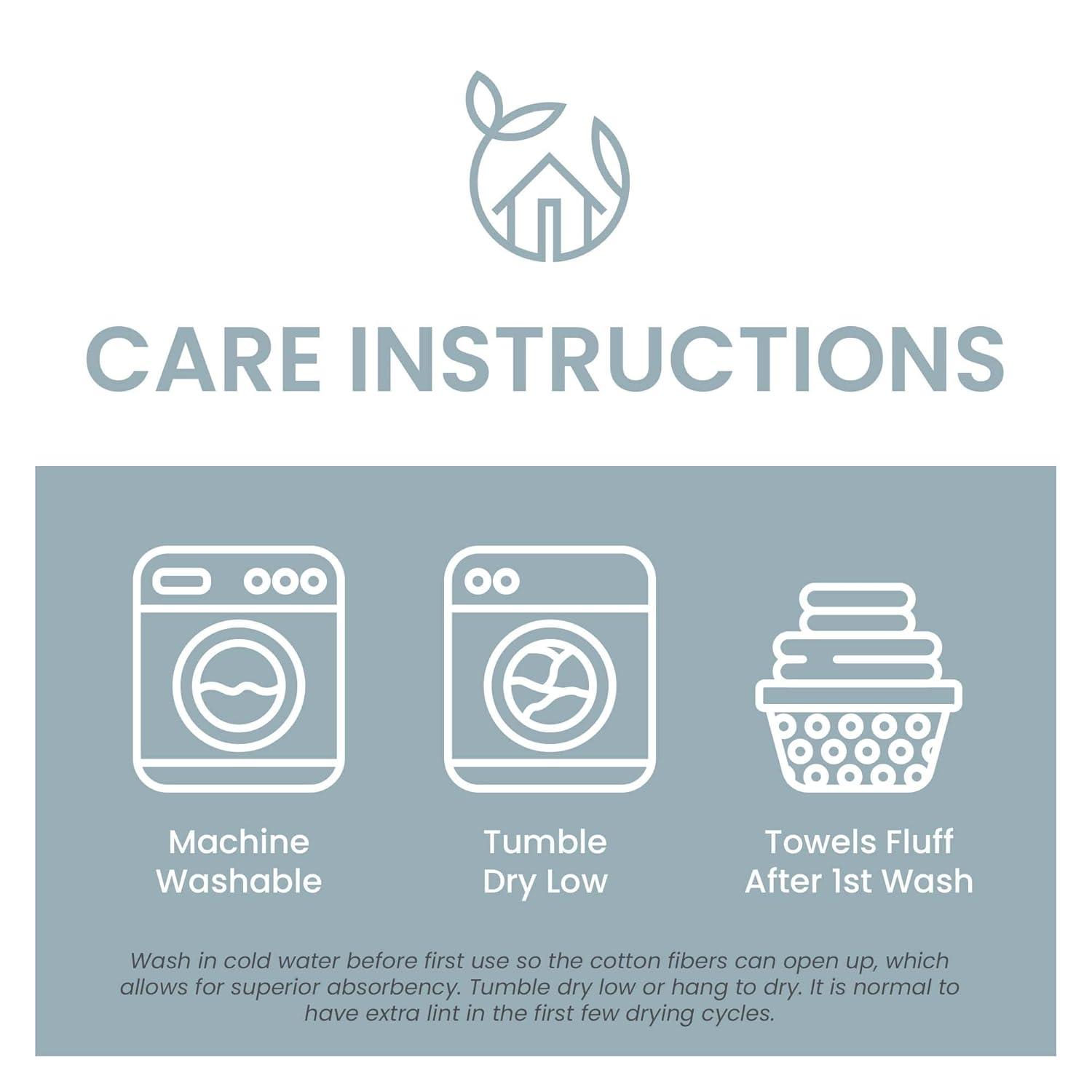 2pc Odor Resistant Bath Sheets Shifting Sand - Bennett & Shea Home: Heavyweight Cotton, Machine Washable