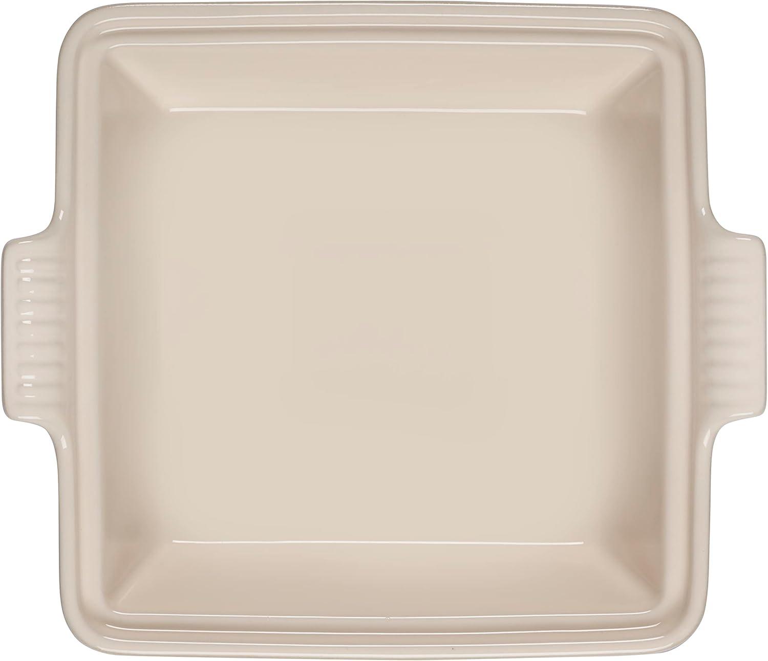 Shallot Stoneware Covered Square Casserole Dish, 2.5-Quart