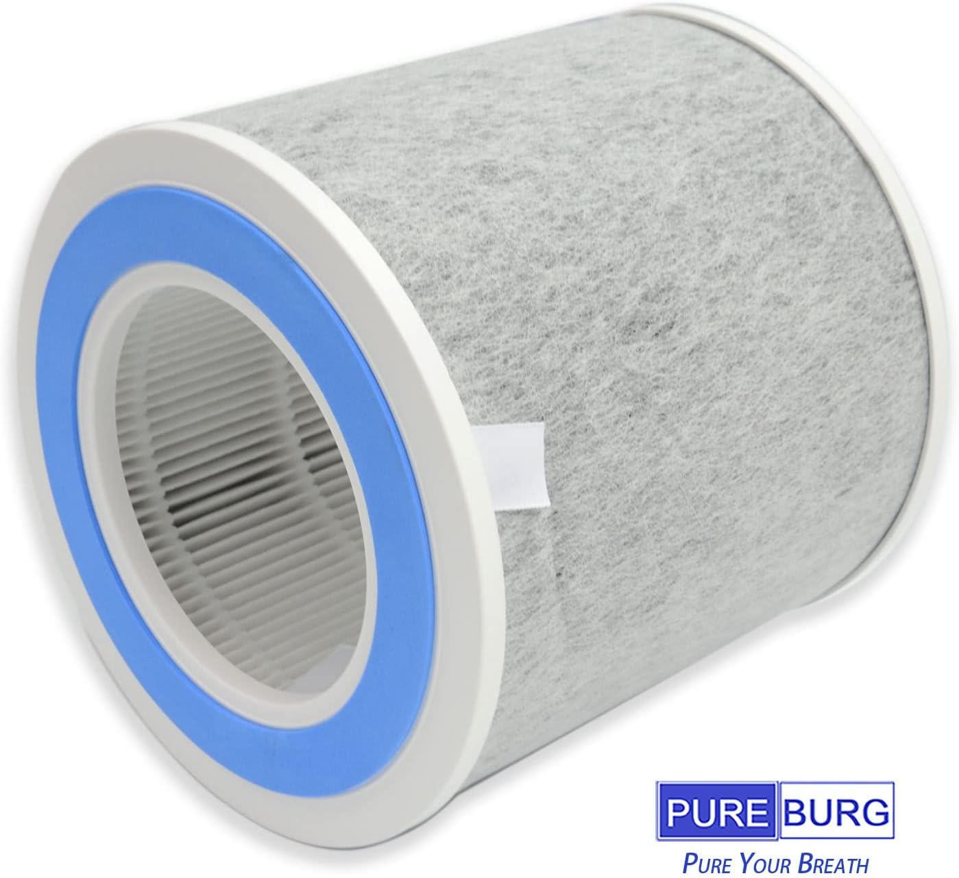 PUREBURG Washable H13 True HEPA Filters, 2 Pack