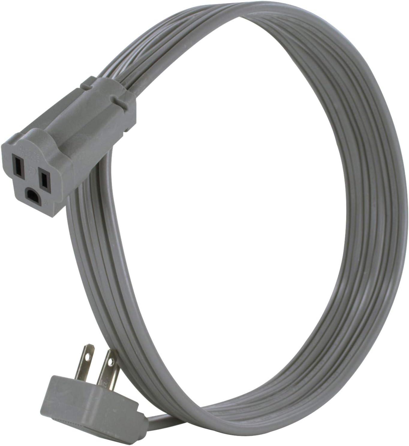 Certified Appliance Accessories® 15-Amp Grounded Appliance Extension Cord, 12ft in Gray, Size: 12 Ft.