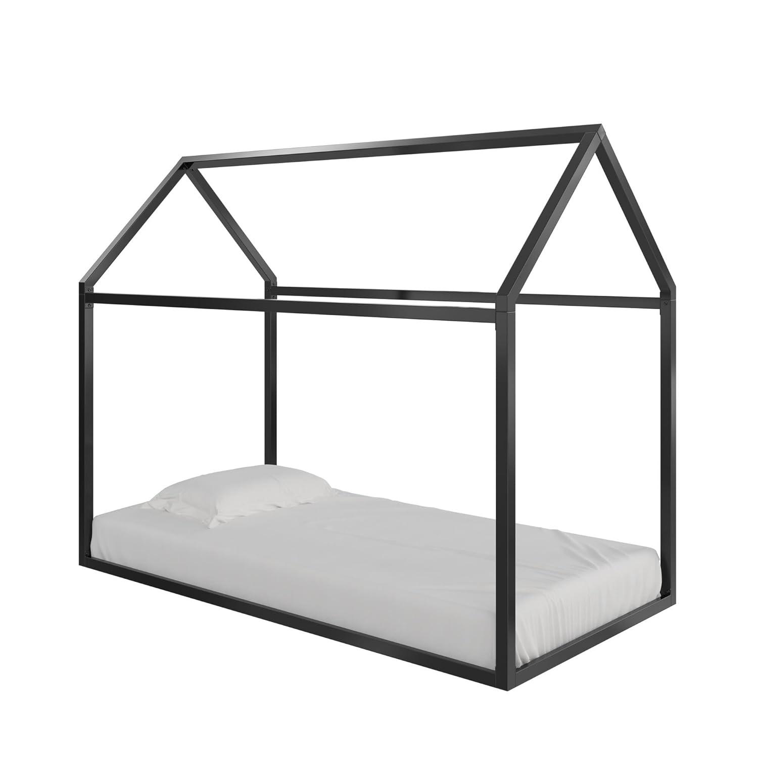 Max & Finn Skyler Metal Montessori House Bed