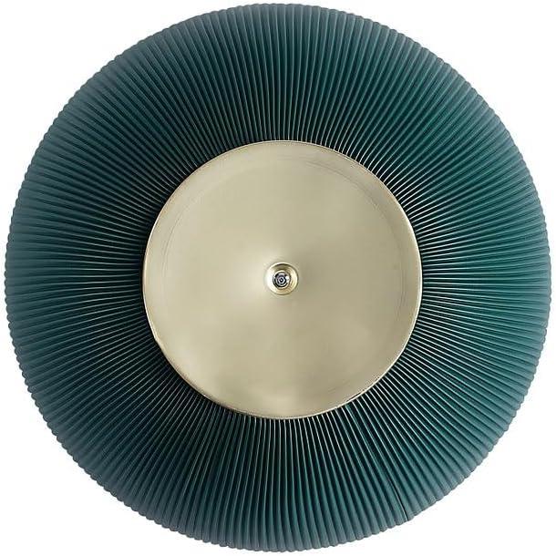 Manhattan Comfort 2pc Anderson Leatherette Upholstered Coffee Table and End Table with Metal Top Set Green: Gold Finish, No Assembly Required