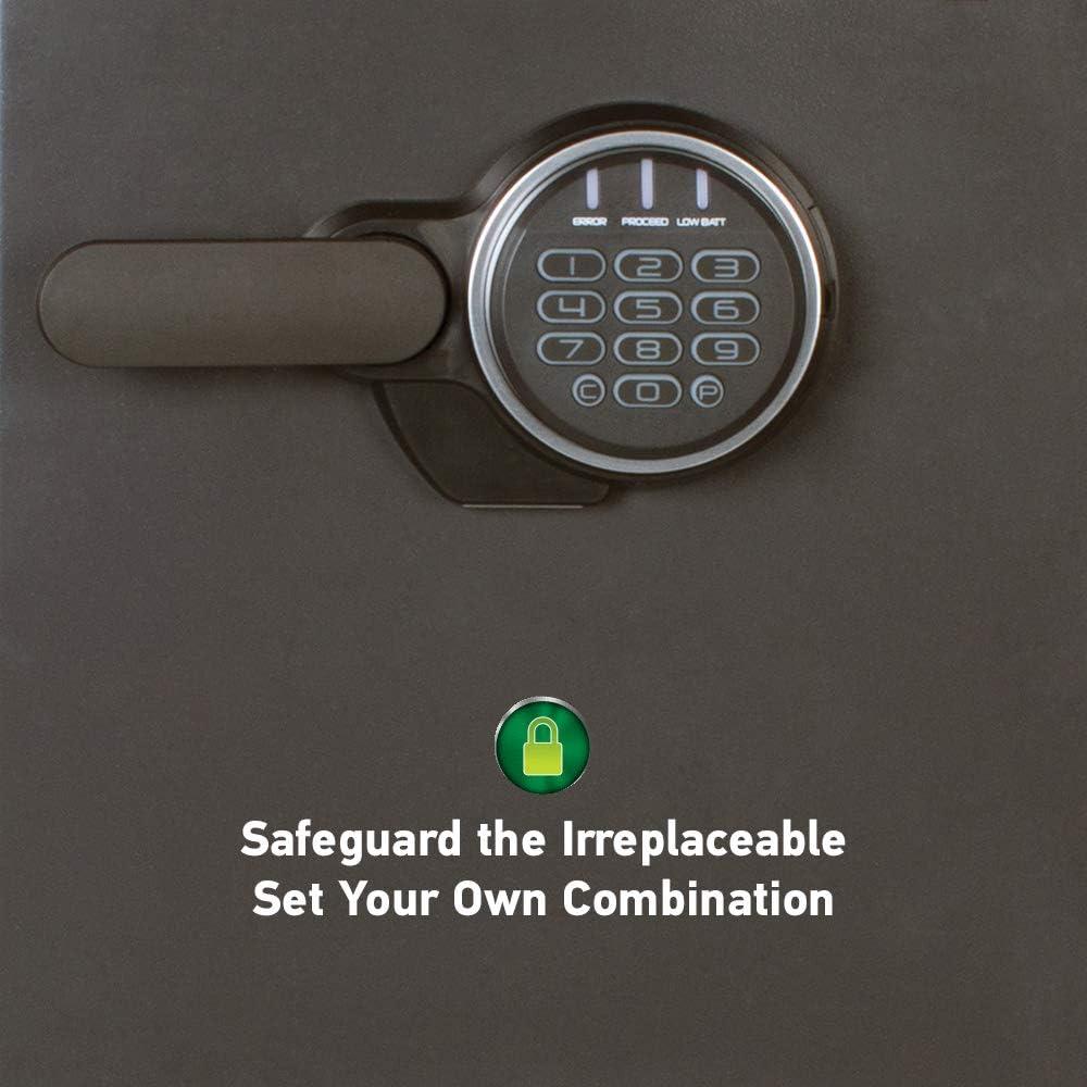 Sentry Safe SEN Fire-Safe with Digital Keypad Access, Gunmetal