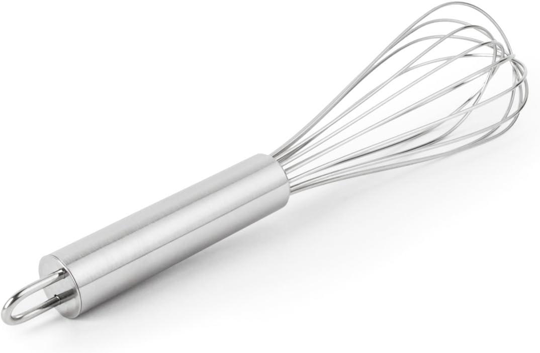 Set of 3 Stainless Steel Wire Balloon Whisks, 8", 10" and 12-Inch