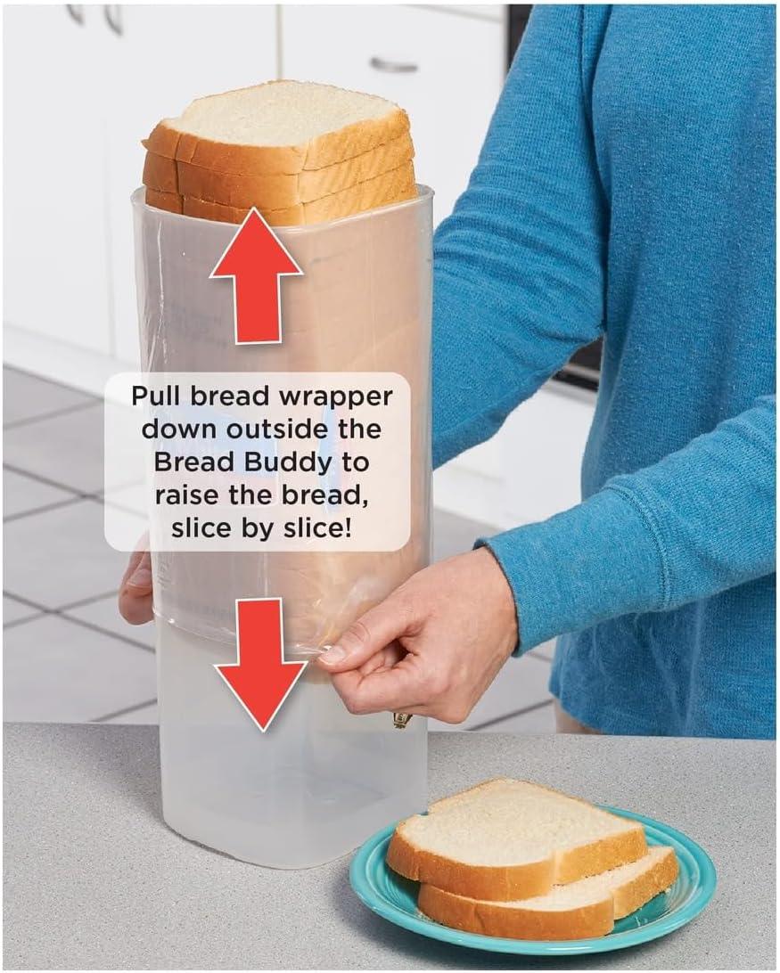 Buddeez Buddeez Original Bread Buddy Storage/Dispenser Bread Box