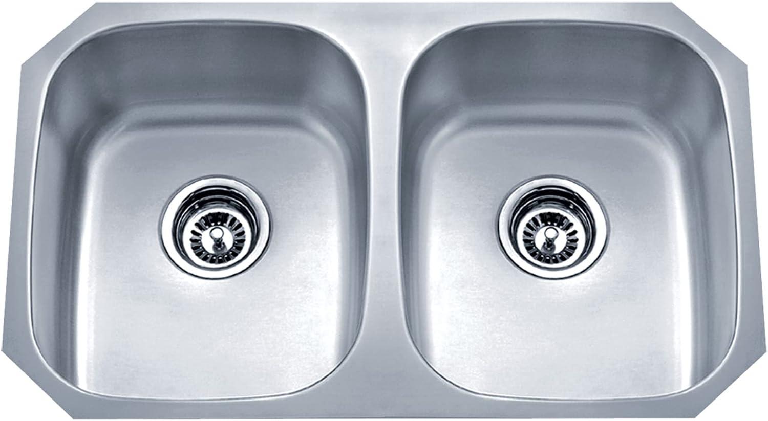 Specialty Series 29.125'' L Undermount Double Bowl Stainless Steel Kitchen Sink