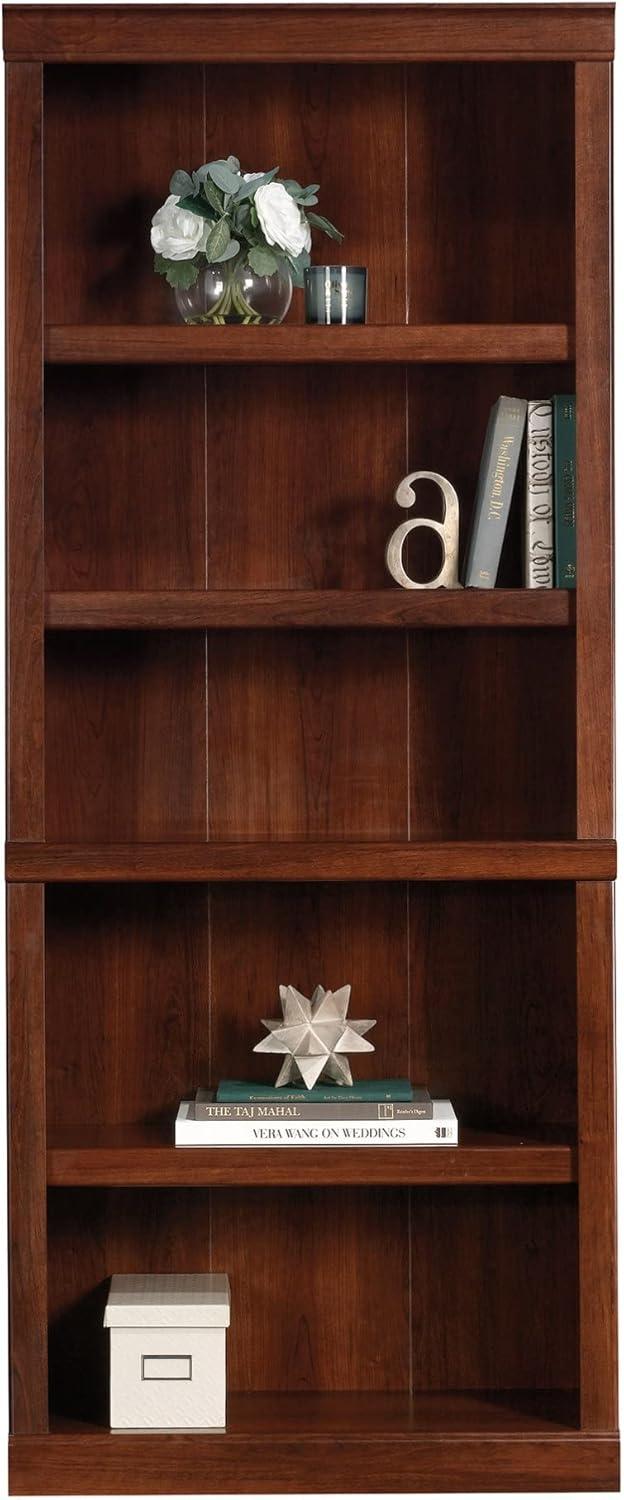 Mulled Cherry 72"H 5-Shelf Adjustable Bookcase