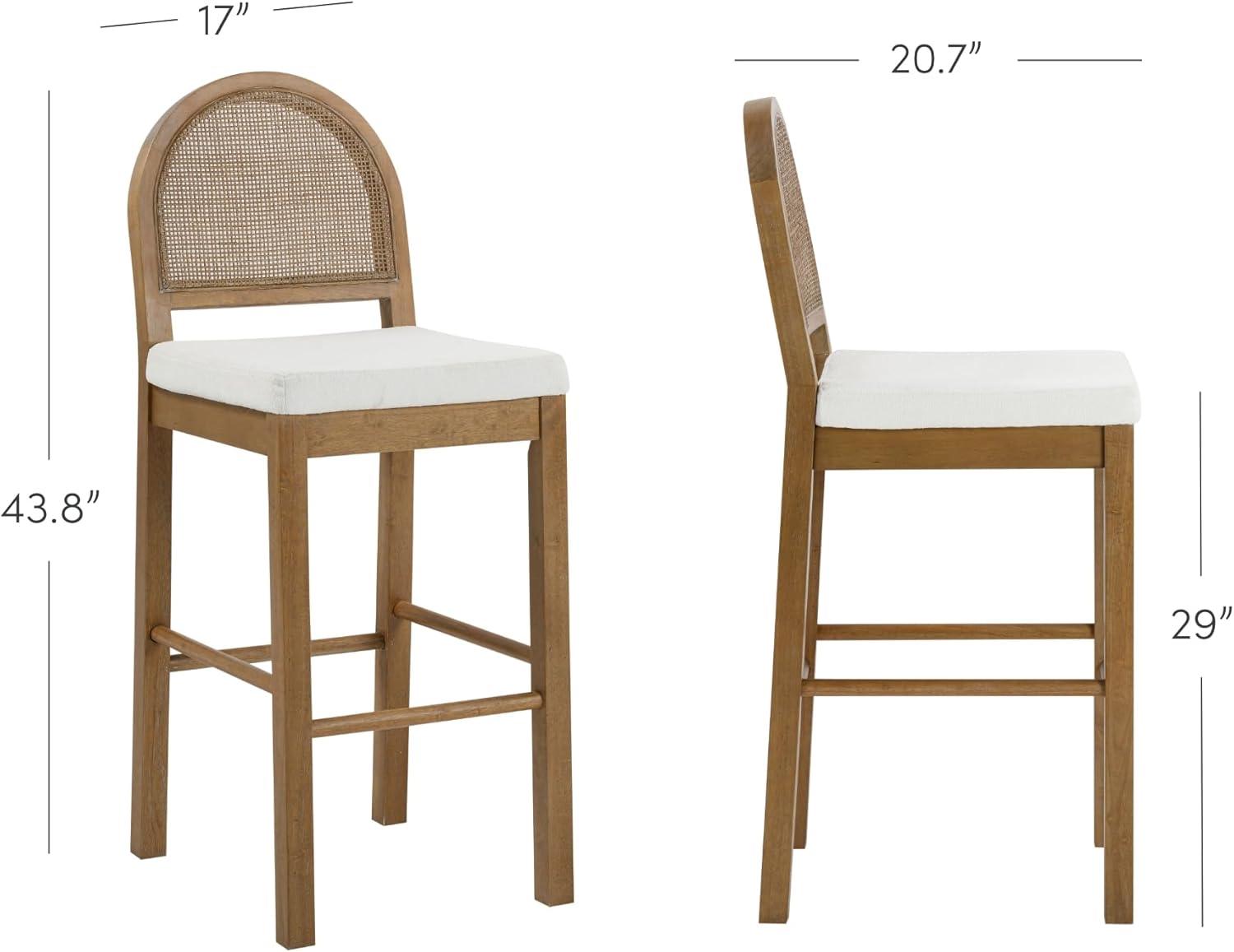 Nathan James Boucle Counter Stool