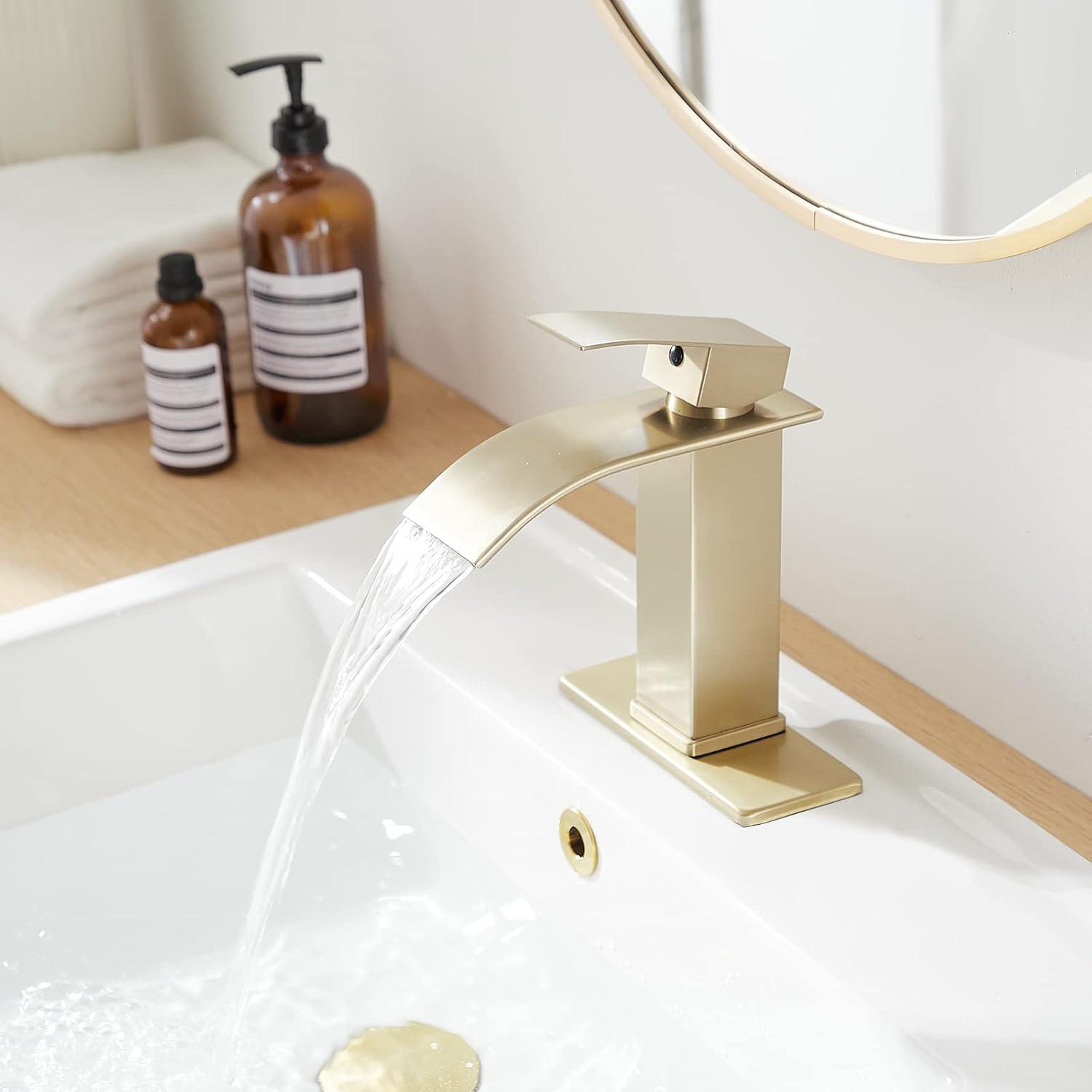 Single-Hole Single-handle Bathroom Faucet