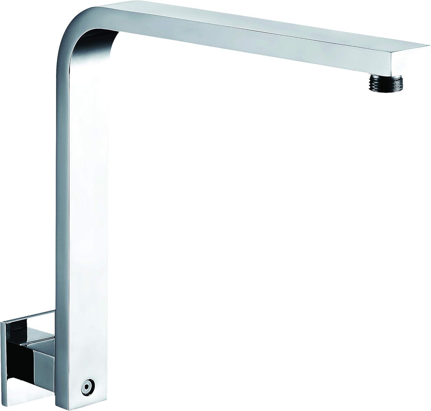 12" Square Raised Wall Mounted Shower Arm