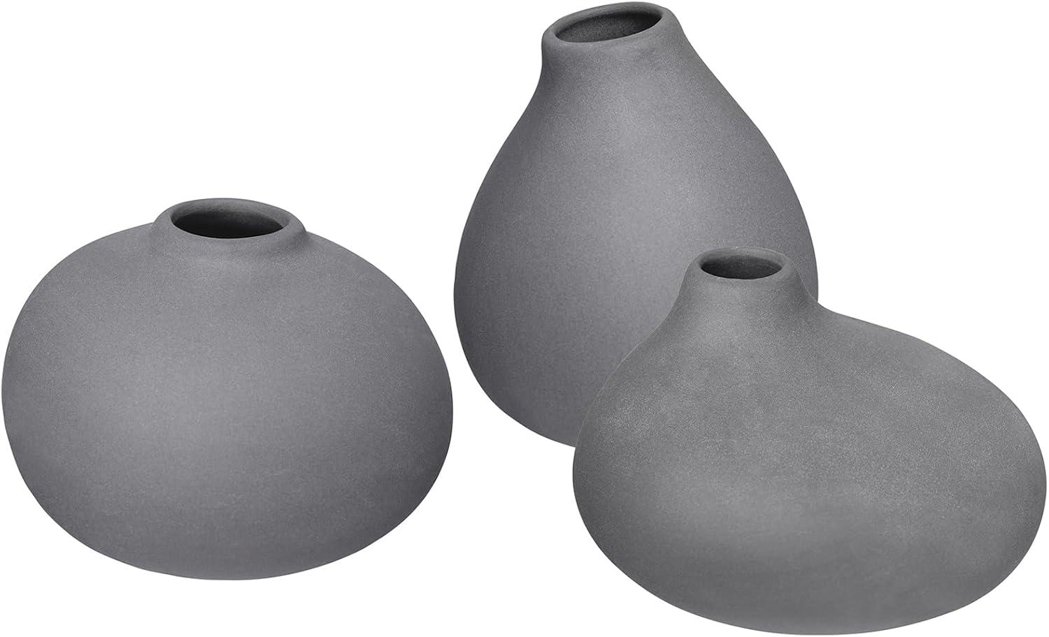 NONA Porcelain Table Mini Vase 3 Piece Set