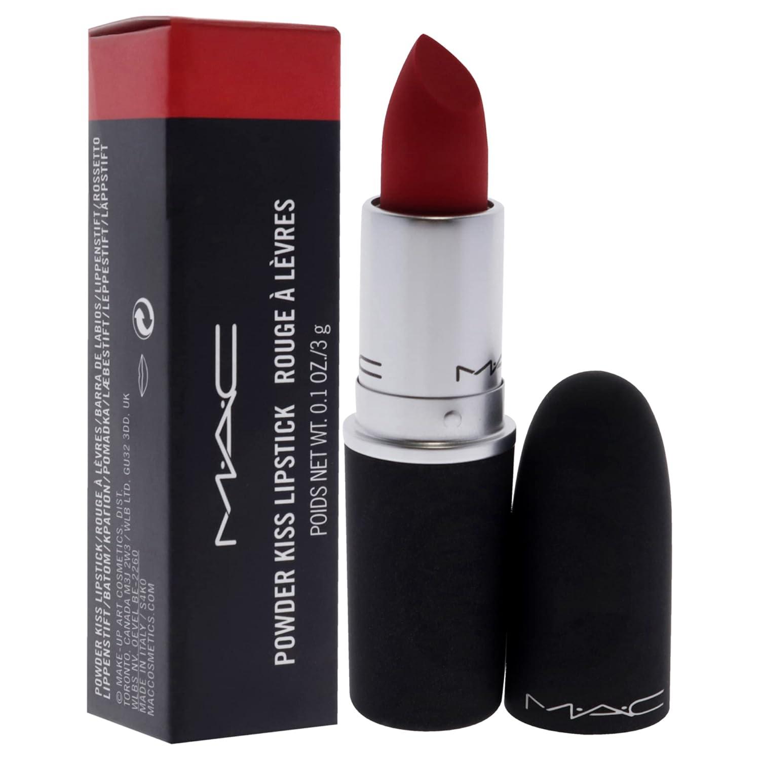 MAC Powder Kiss Lipstick - 929 You Re Buggin Lady , 0.10 oz Lipstick