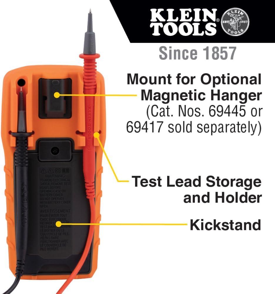 Klein Tools MM325 600V Manual-Ranging Digital Multimeter