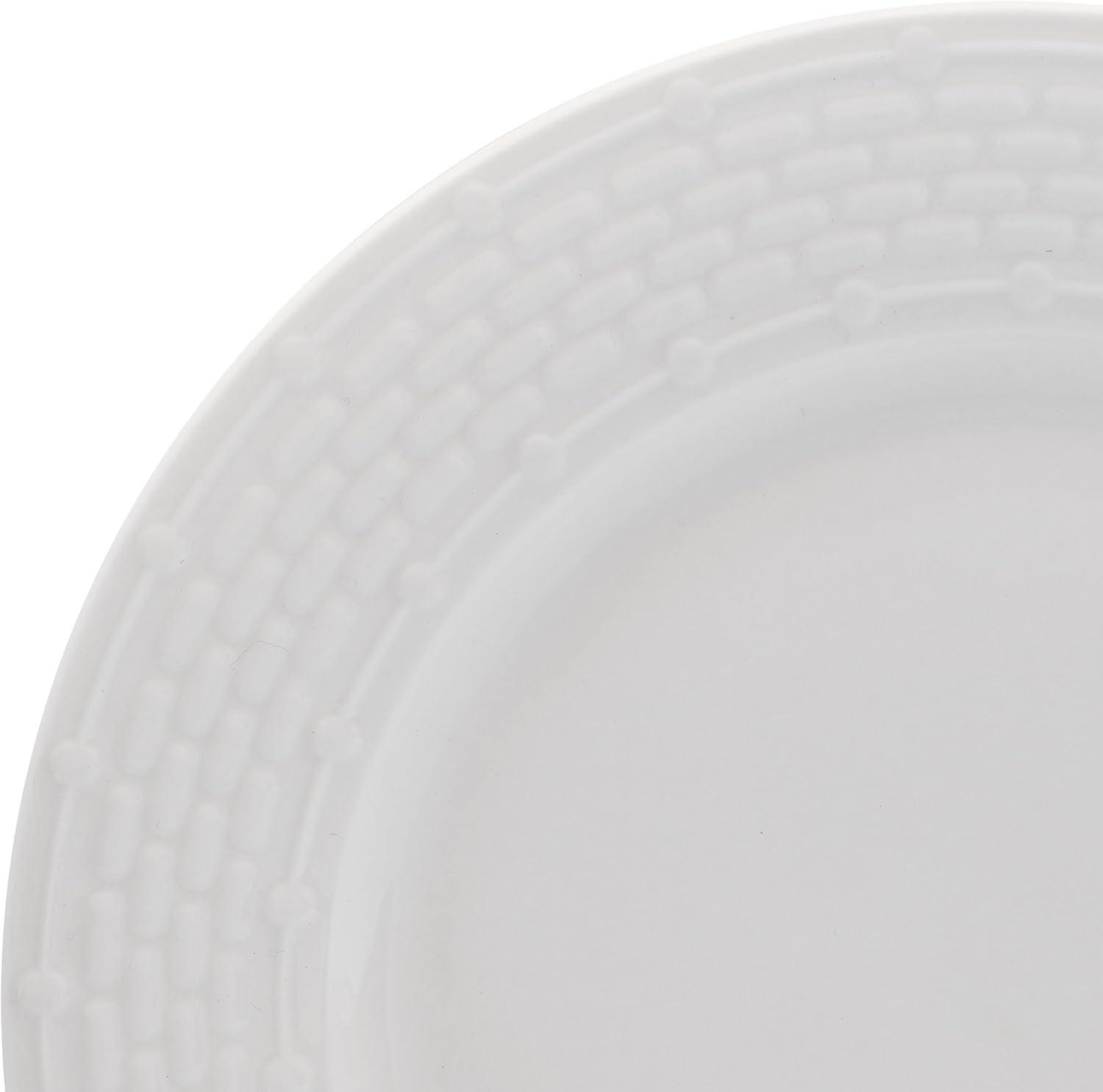 Pfaltzgraff Sonya 24 Piece Porcelain Dinnerware Set White