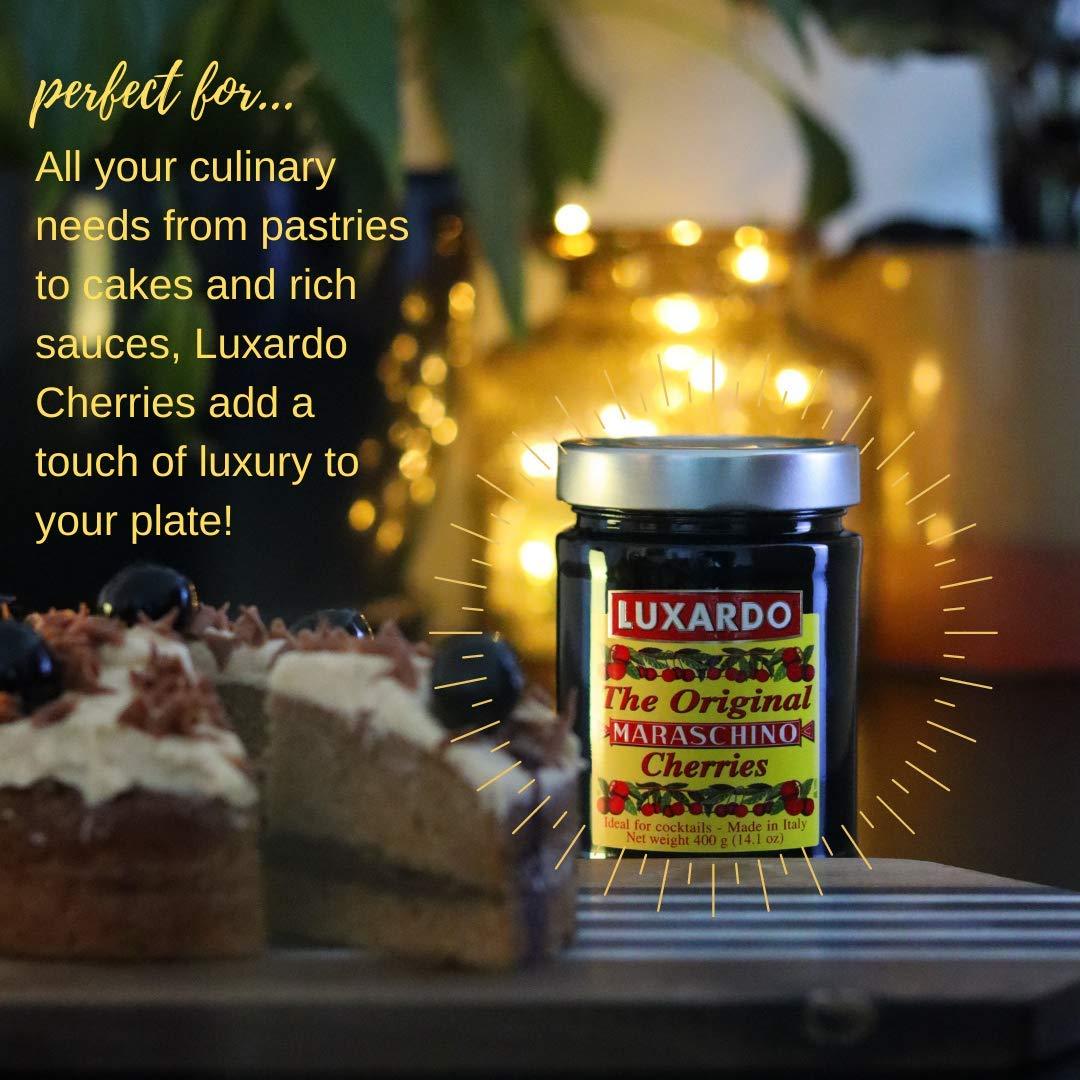 Luxardo Original Maraschino Cherries in Rich Marasca Syrup