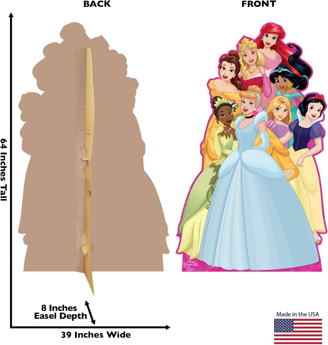 Disney Princess Group Life-Size Cardboard Standee