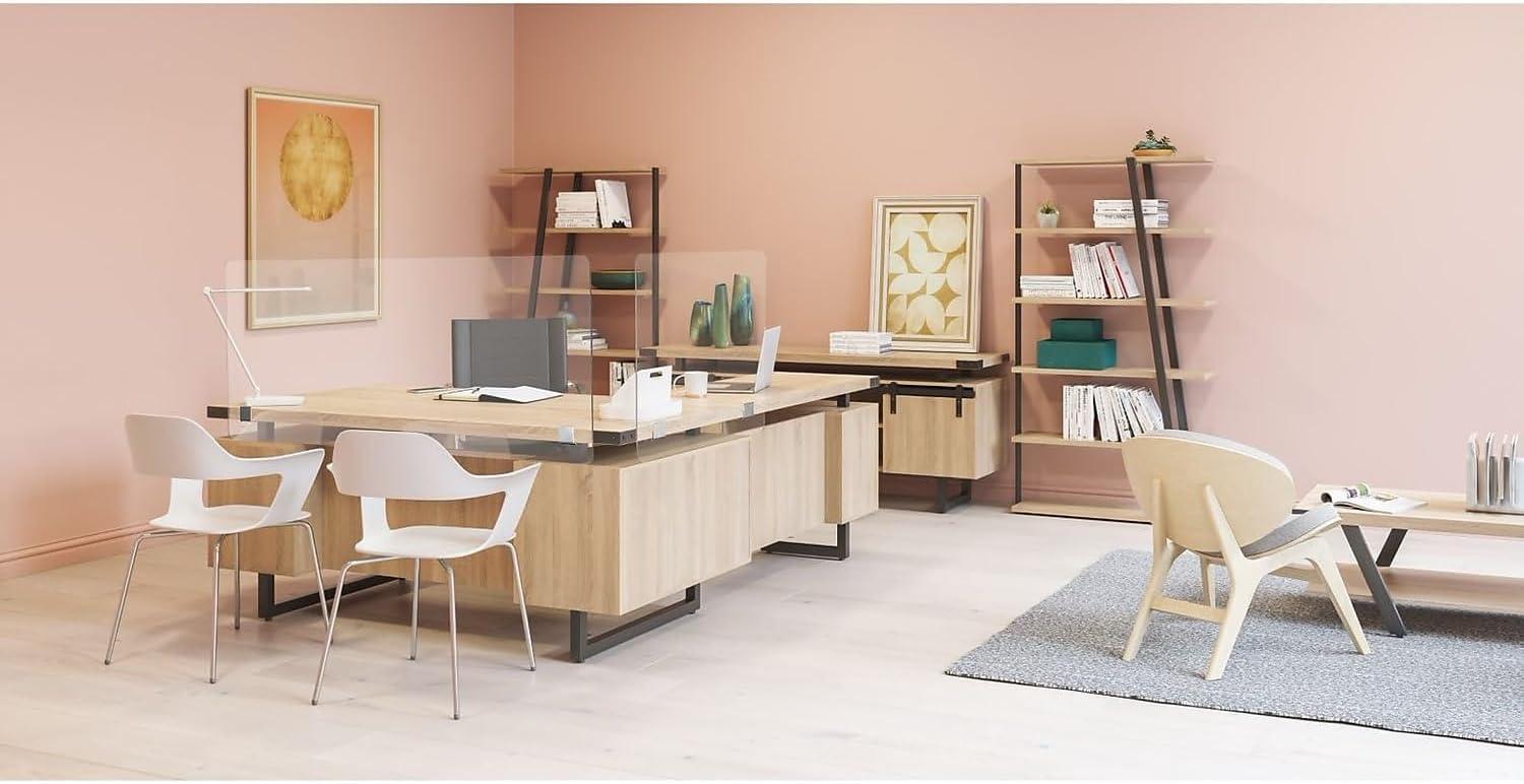 Safco® Plastic/Acrylic 1 Panel Desk Divider