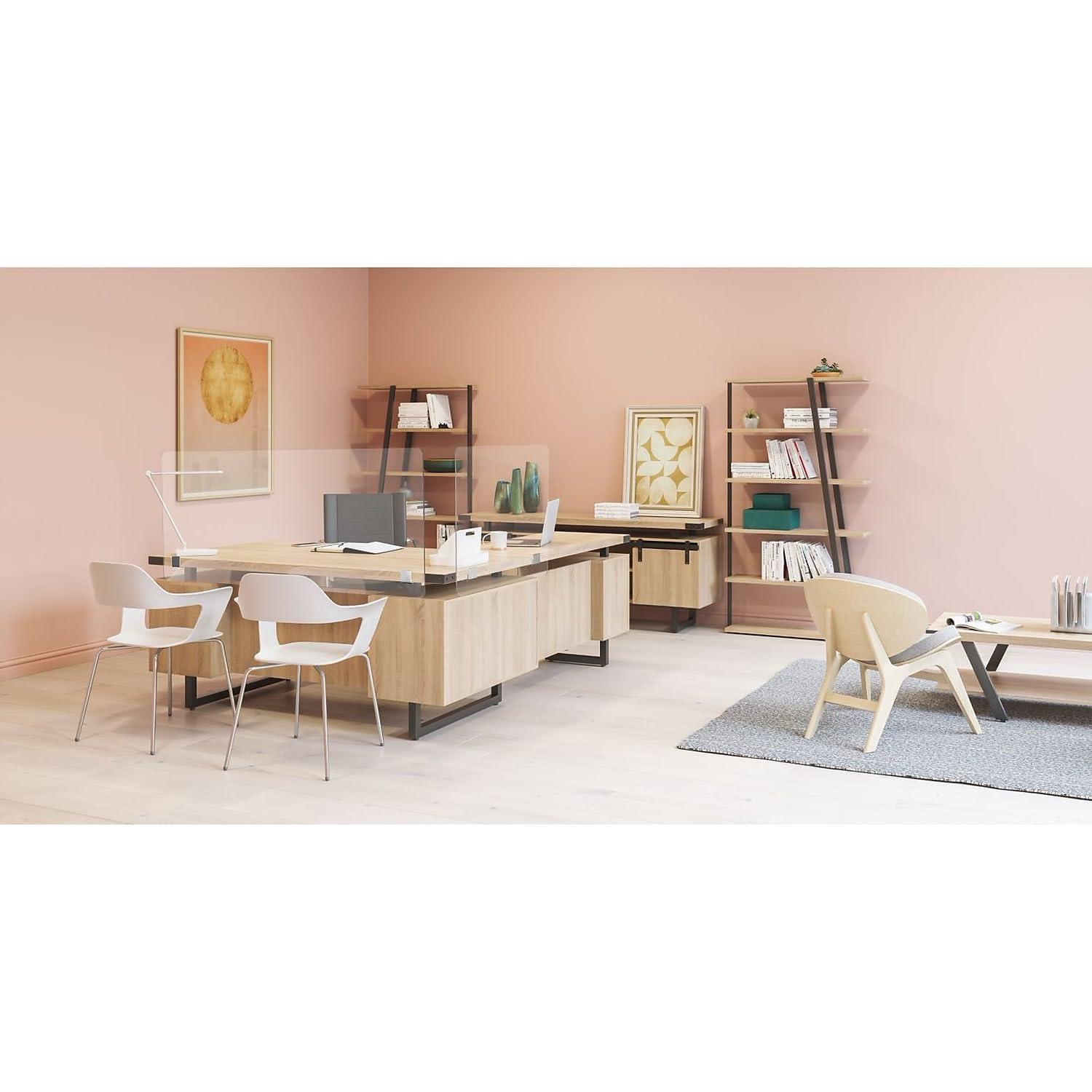 Safco® Plastic/Acrylic 1 Panel Desk Divider