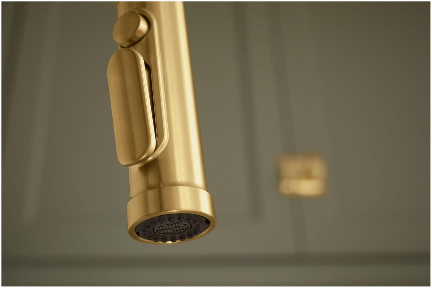 Edalyn by Studio McGee Pull-Down Kitchen Sink Faucet with Three-Function Sprayhead