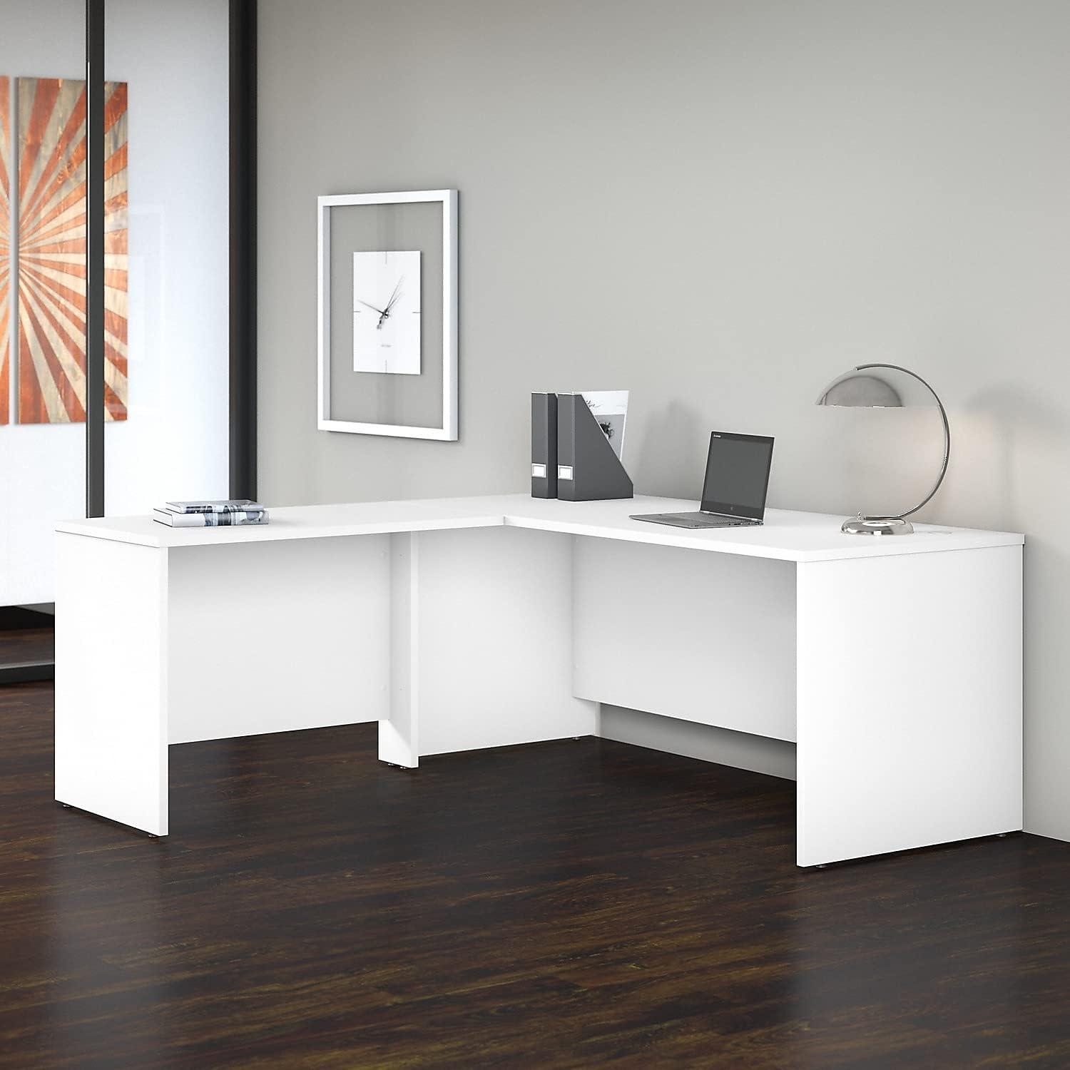 Studio C L Shaped Desk with Return