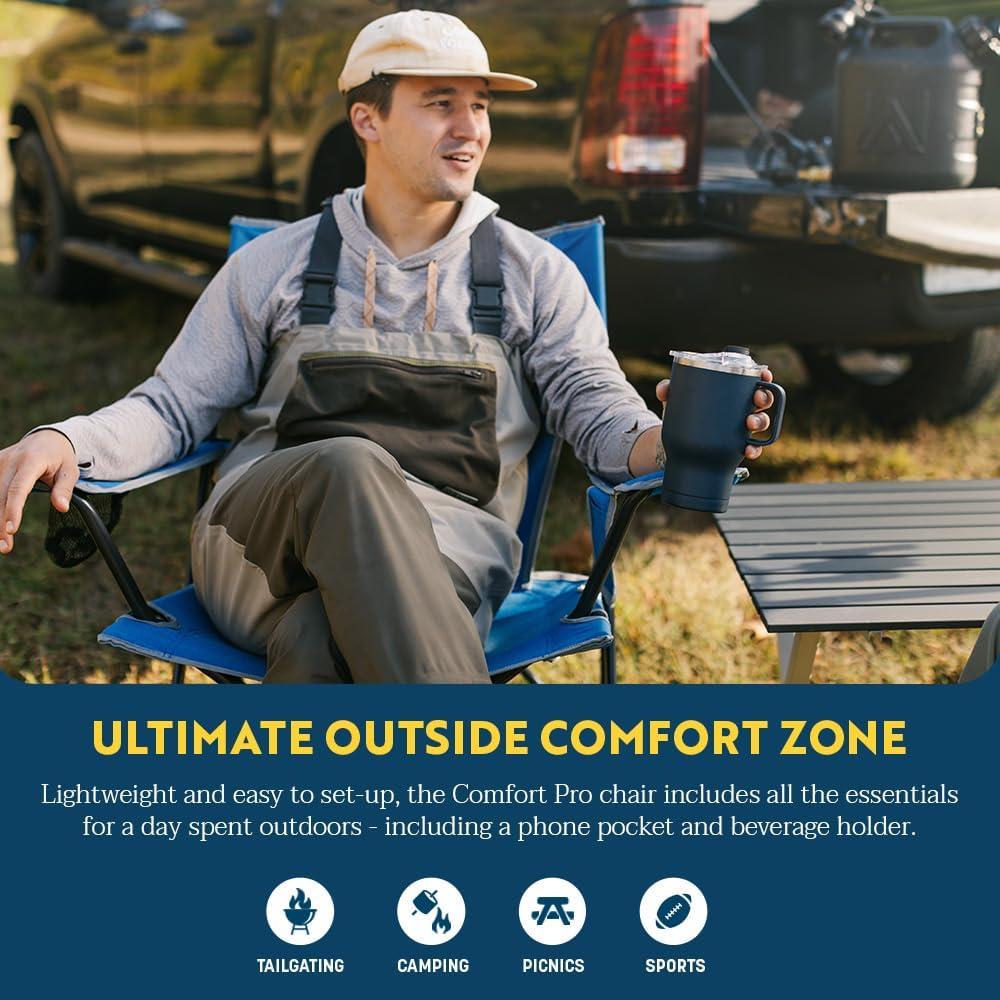 GCI Outdoor Comfort Pro Outdoor Portable Camp Chair