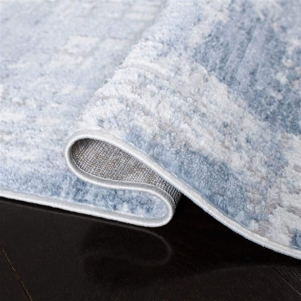 Amelia ALA786 Power Loomed Area Rug - Ivory/Blue - 8'9"x11'9" - Safavieh.