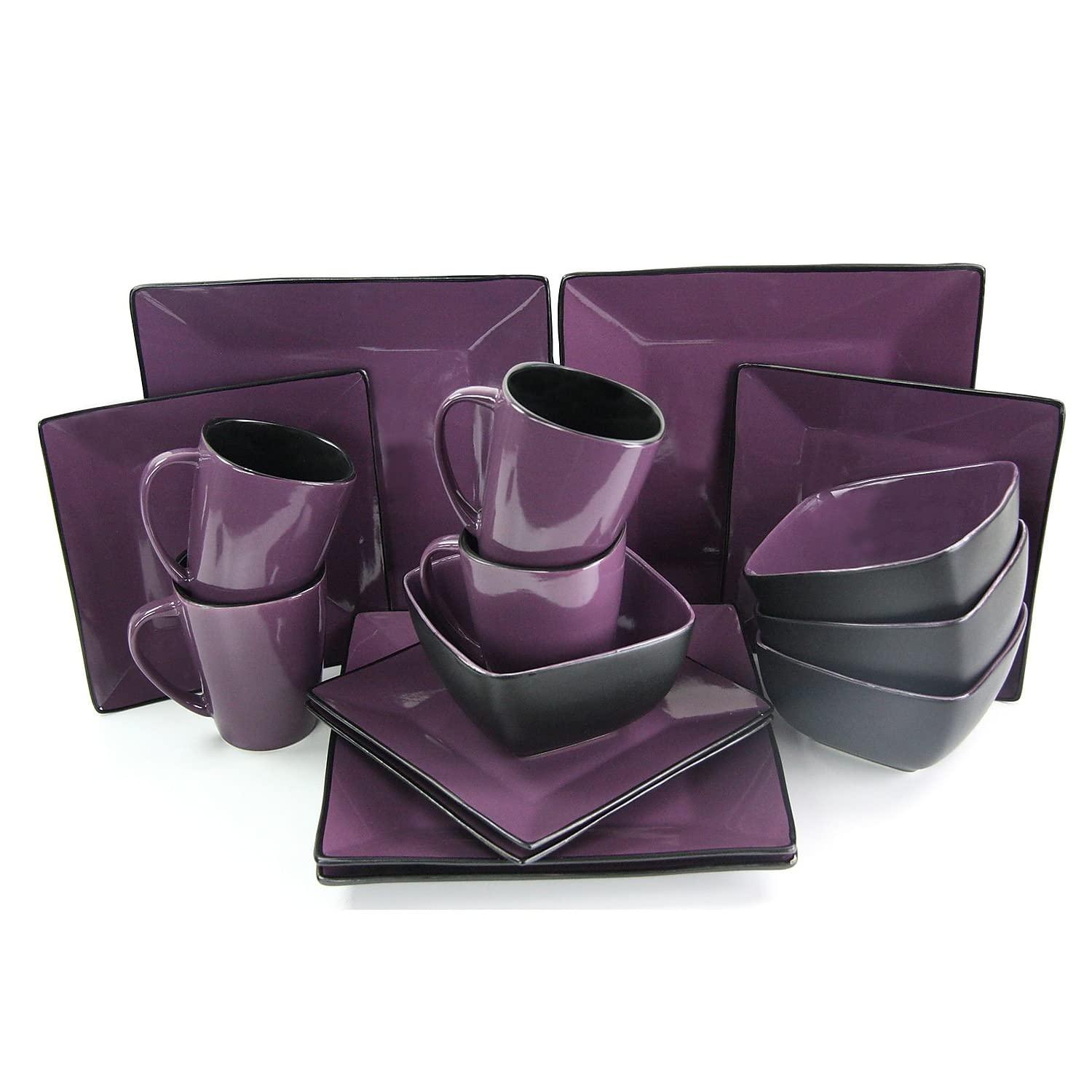 Wrought Studio™ Laurendeau 16 Piece Stoneware Dinnerware Set - Service for 4