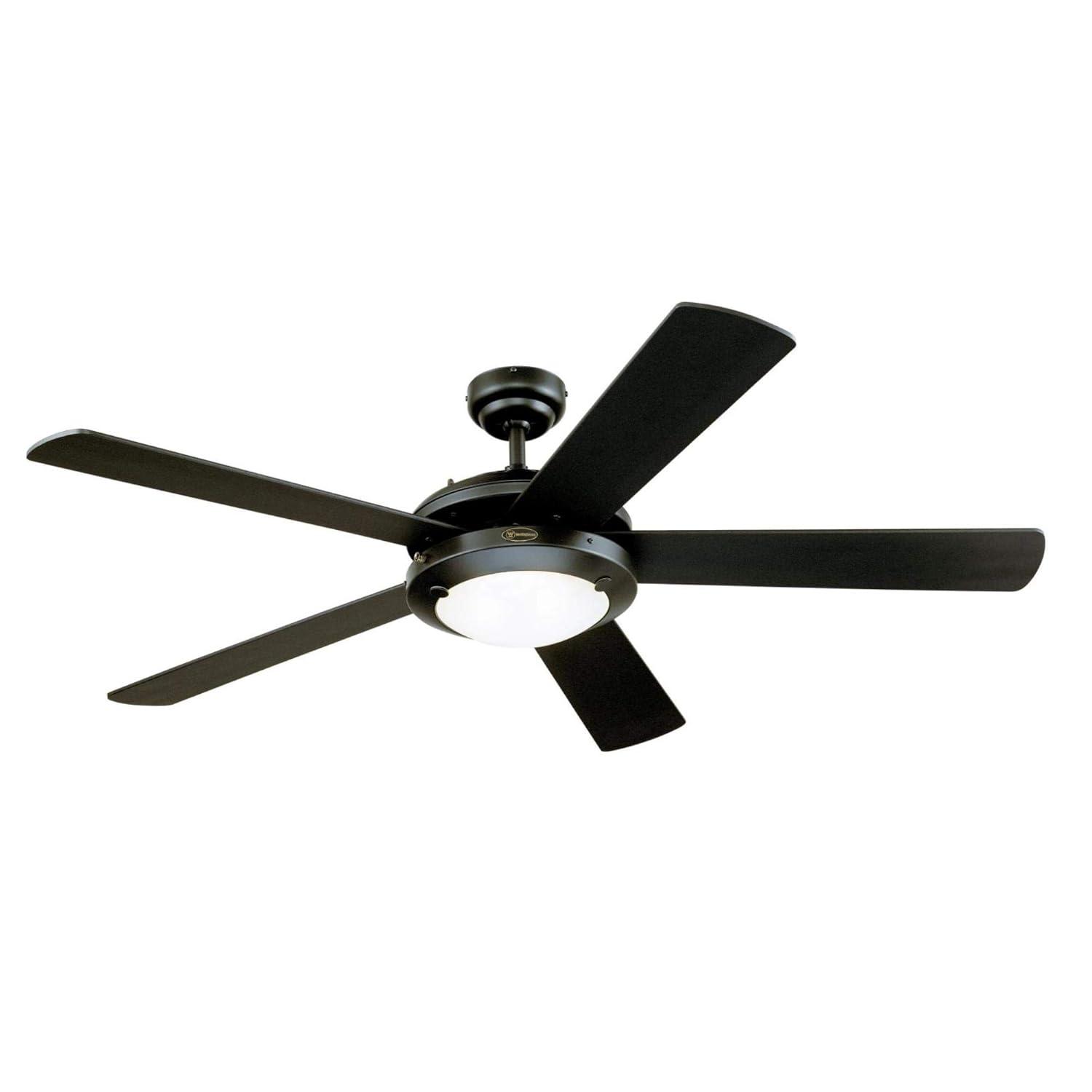 Westinghouse Comet Ceiling Fan, 52 in. LED Indoor, Matte