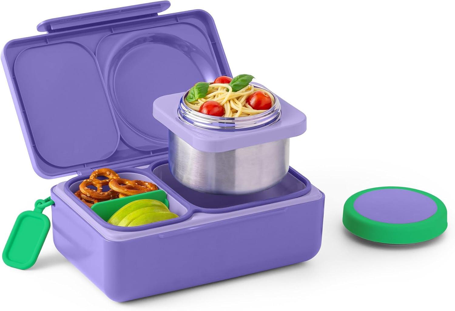 Galaxy Purple Insulated Stainless Steel Bento Lunch Box