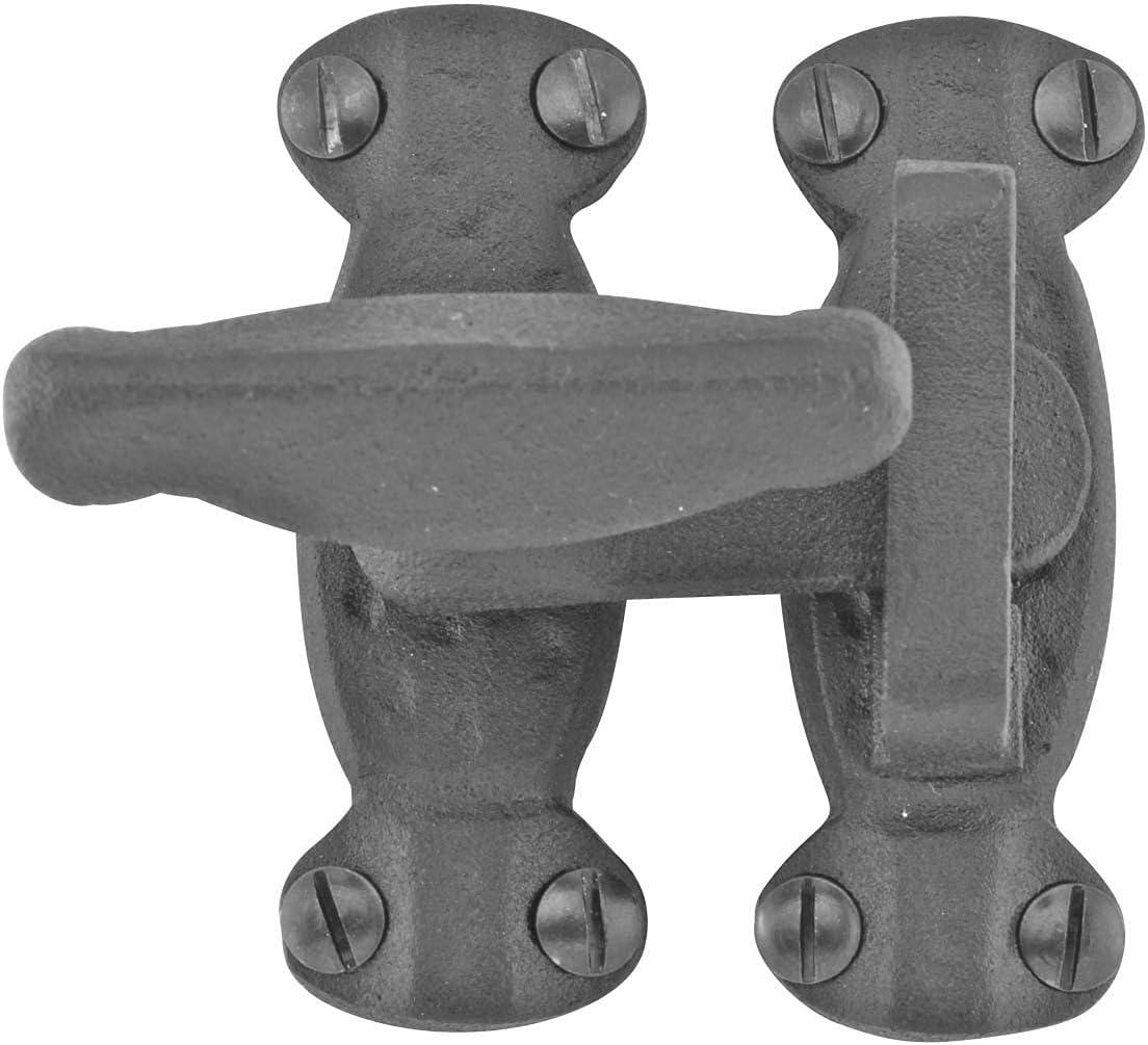 Cabinet Door Hand Forged Iron Latch