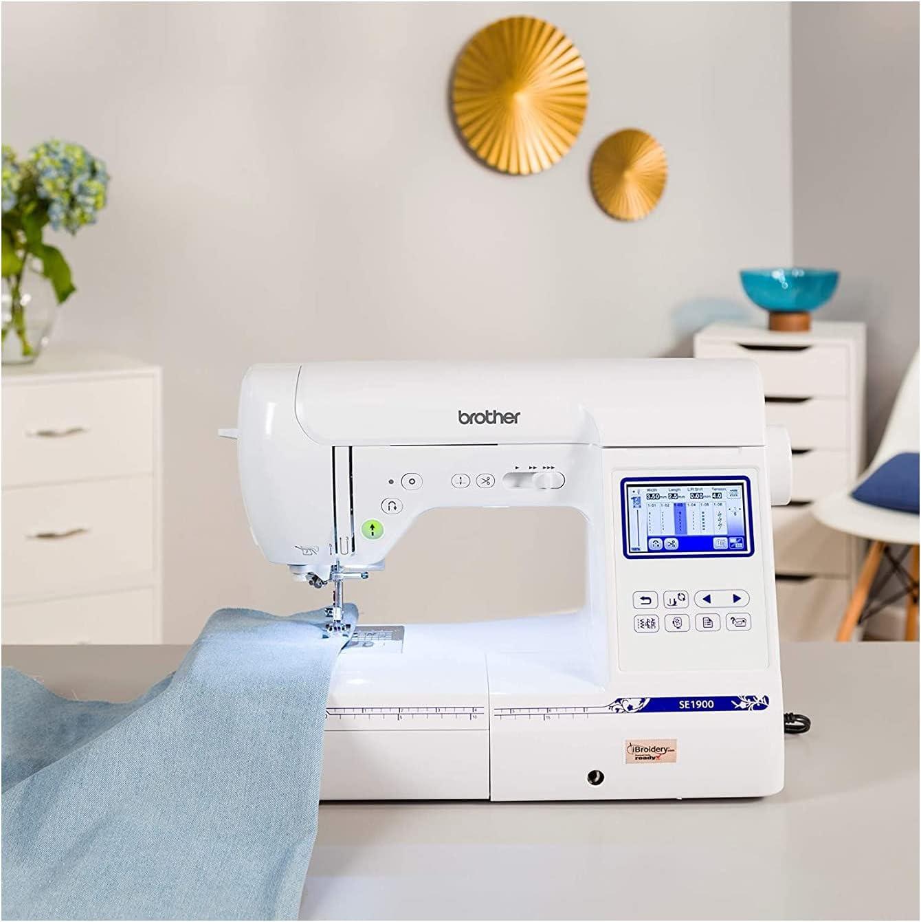 Brother SE1900 Computerized Sewing and Embroidery Machine with 240 Built-in Designs