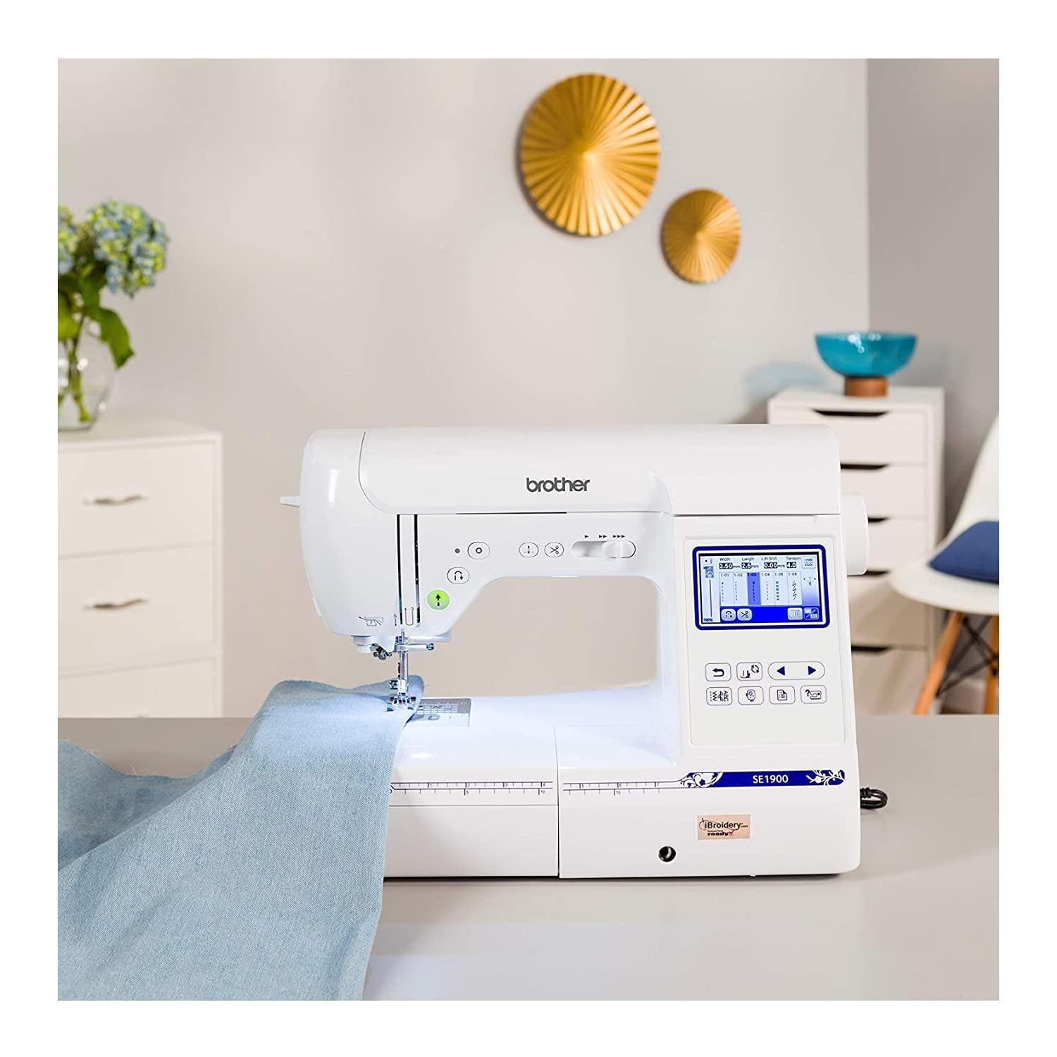 Brother SE1900 Computerized Sewing and Embroidery Machine with 240 Built-in Designs