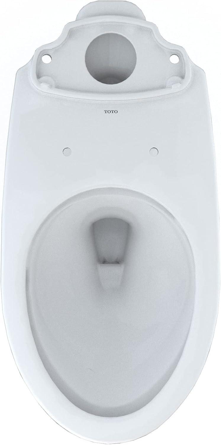 TOTO® Drake® Elongated TORNADO FLUSH® Toilet Bowl with CEFIONTECT®, Cotton White - C776CEG#01