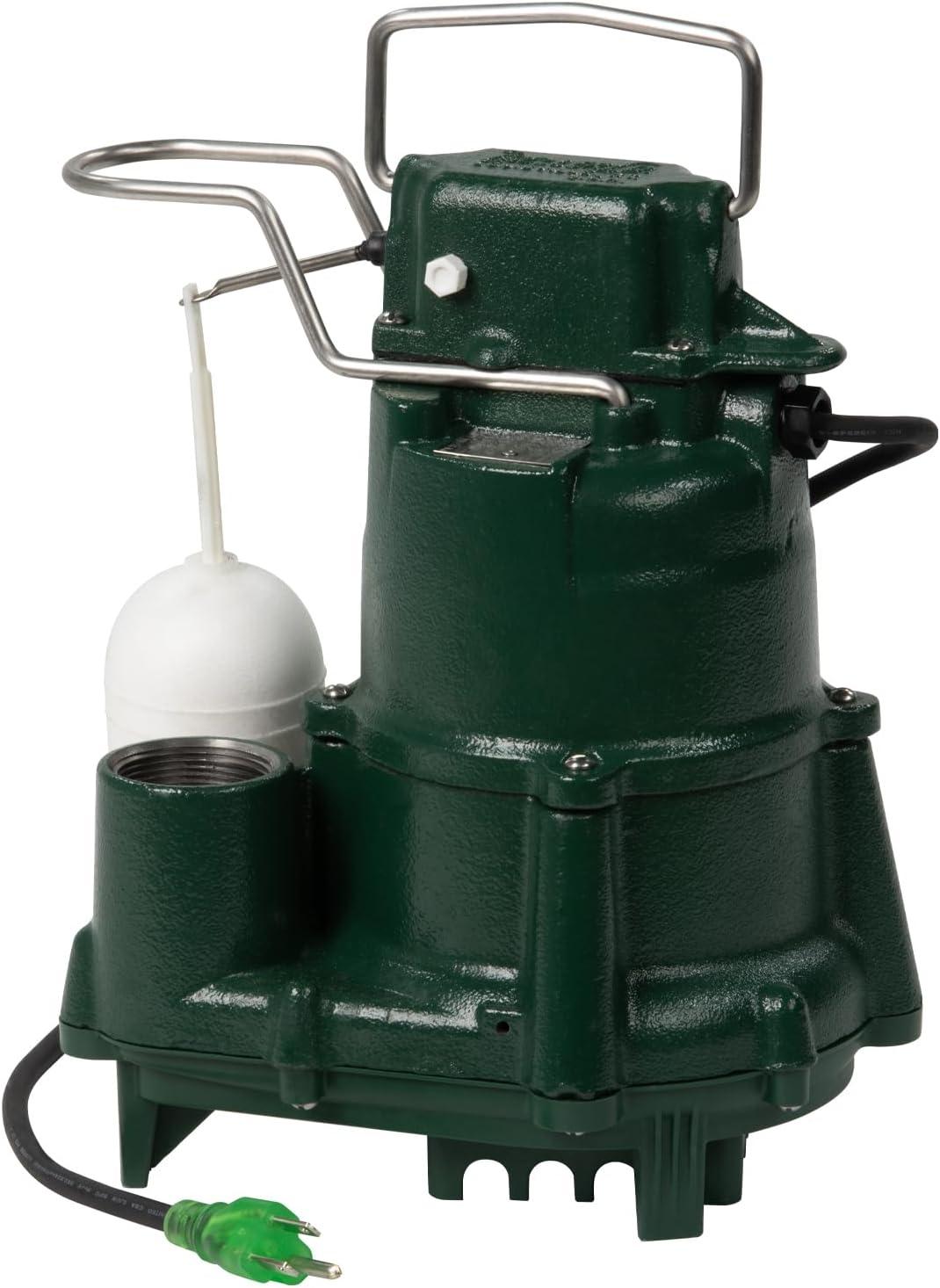 Zoeller M98 Cast Iron Effluent or Dewatering Submersible Sump Pump