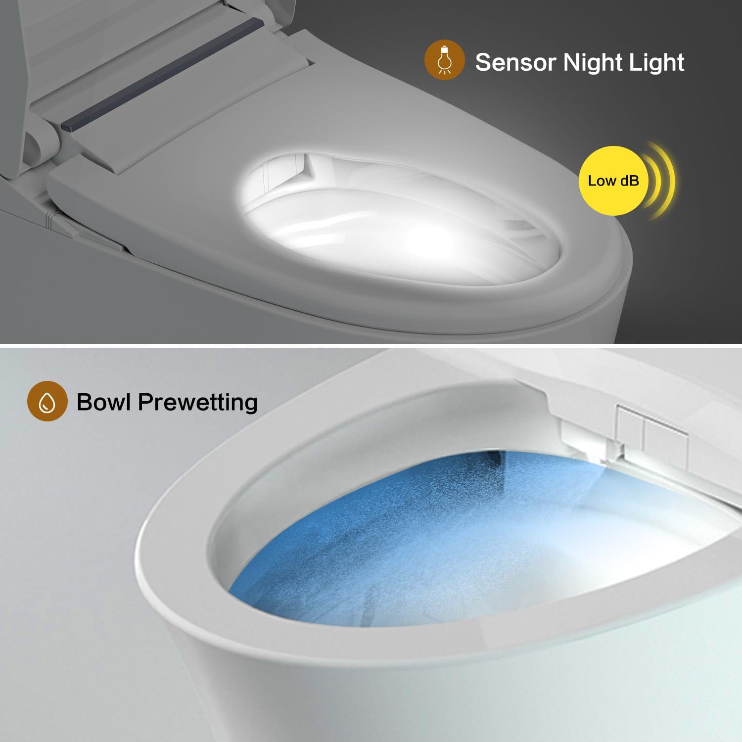 Bejoan FN3-US Elongated Toilet Seat Bidet