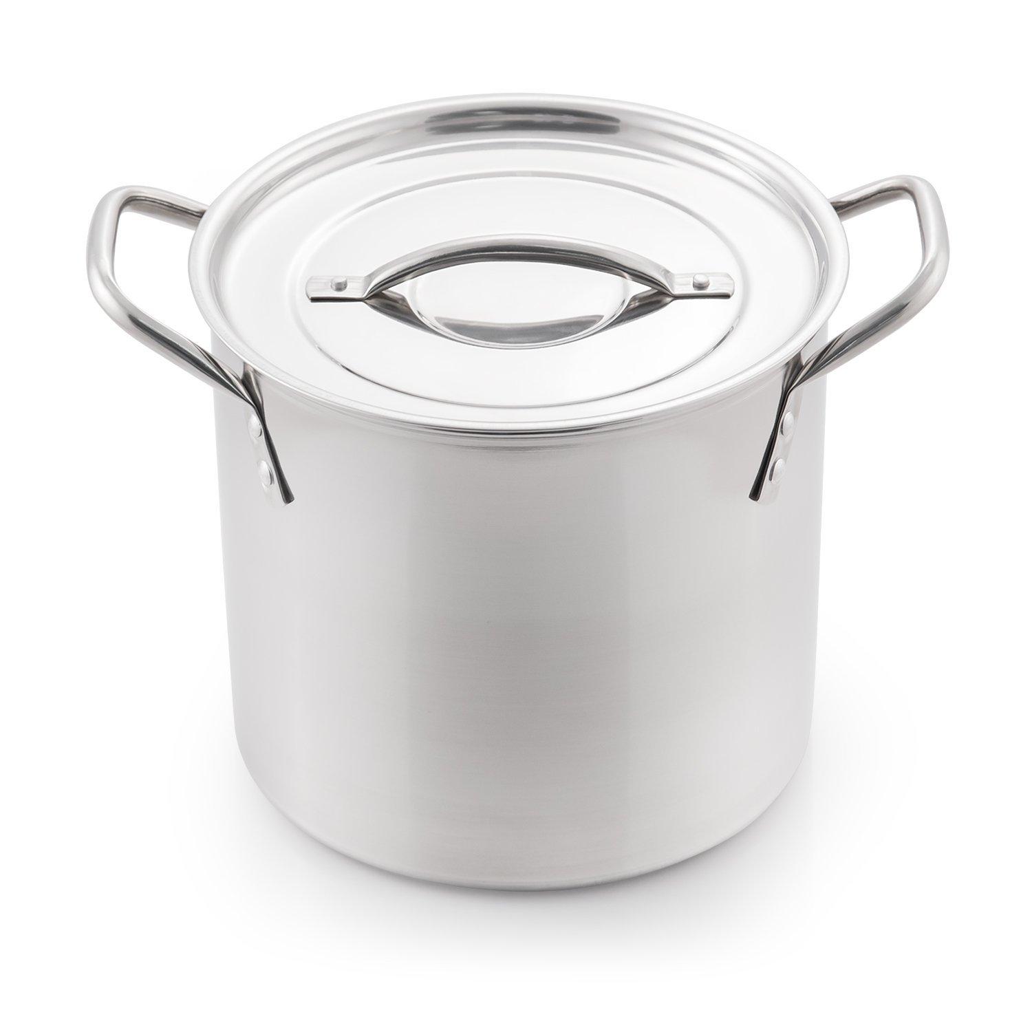 McSunley McSunley 8 Quarts Stainless Steel Stock Pot
