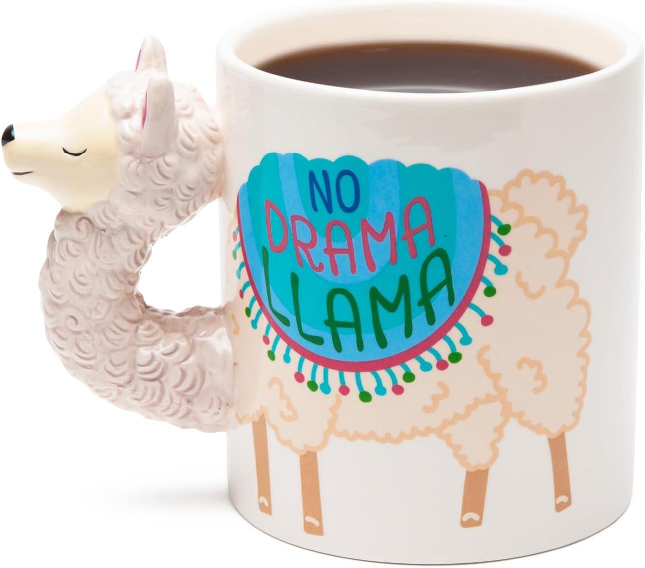 Save the Drama for Your Llama Ceramic Mug