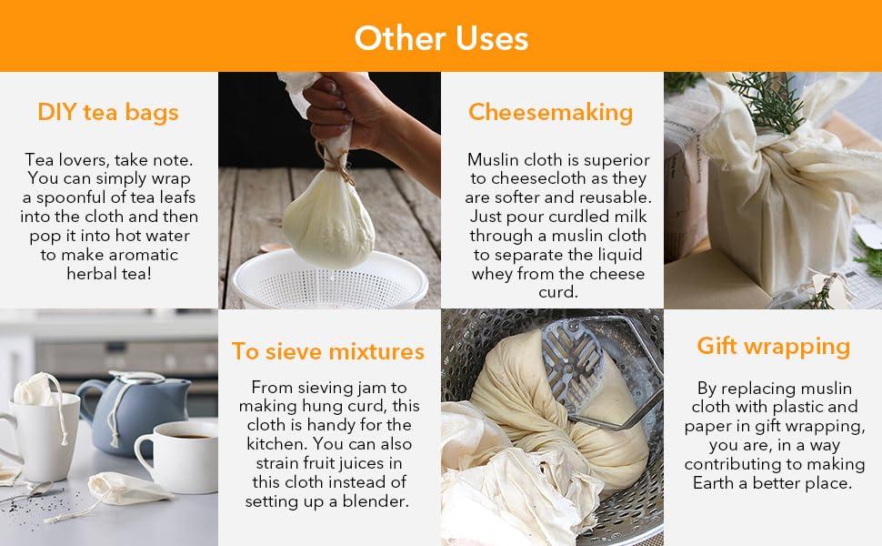 AK TRADING CO. Muslin Fabric/Textile Unbleached - Draping Fabric - Natural 10 Yards Medium Weight - 100% Cotton (63in. Wide)