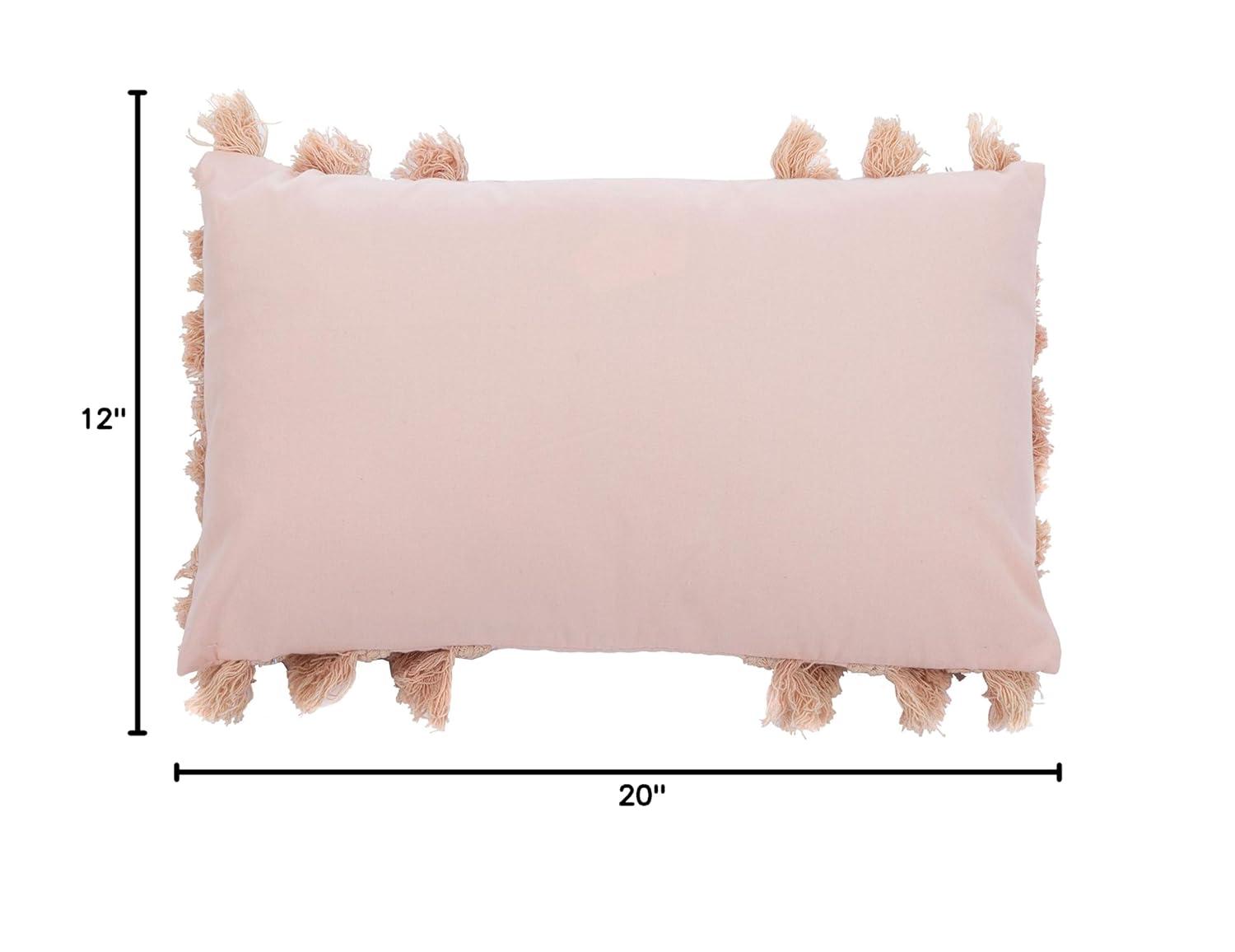 Safavieh Fringed Cotton Throw Pillow