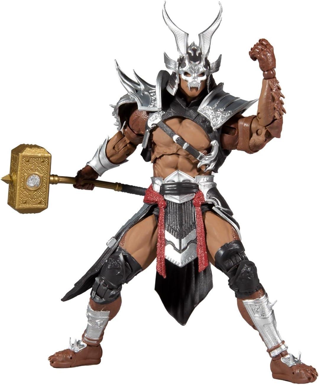 McFarlane Toys Mortal Kombat Platinum Shao Kahn - 7 inch Collectible Action Figure