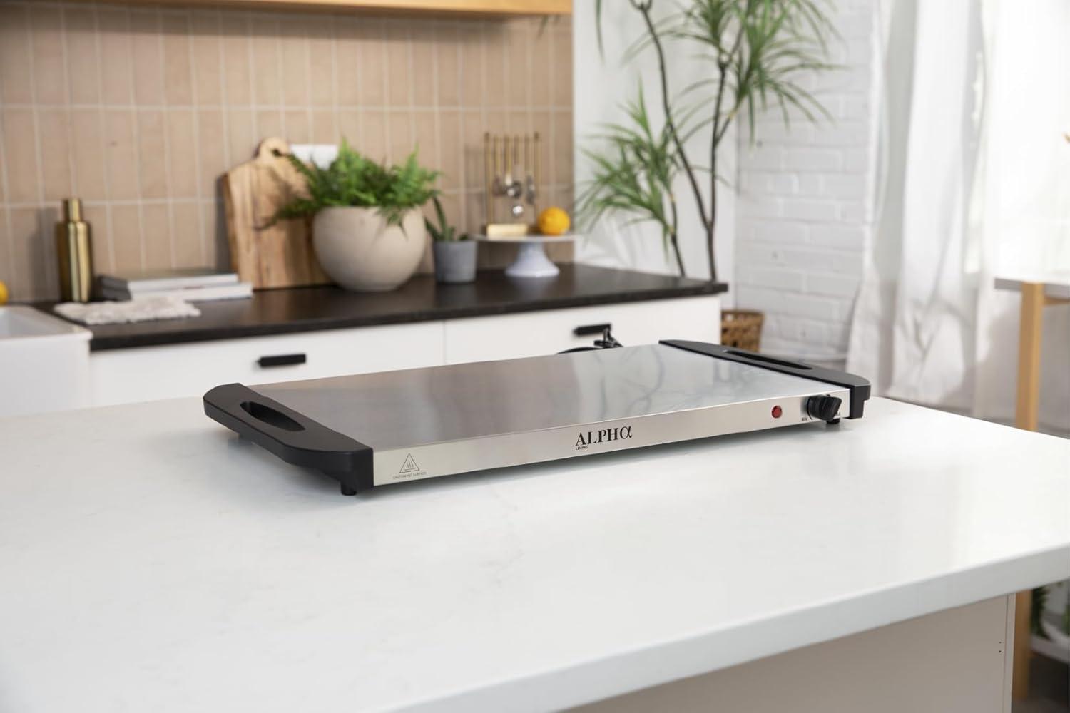 3x2.5 QT Food Warmers for Parties Buffet Servers and Warmers – Premium Catering Supplies Buffet Display – Stainless Steel Electric Food Warmers with Temperature Control